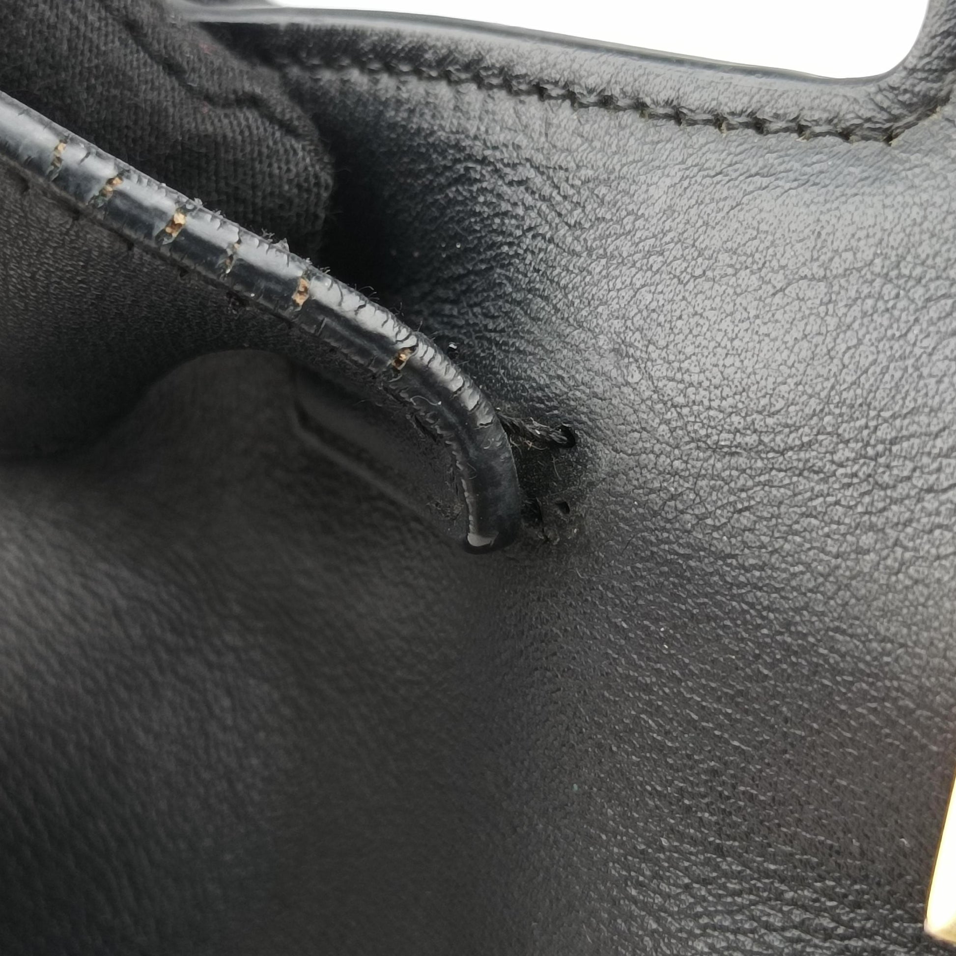 Y Ligne Petit Cabas Black Leather 311210 PMR311210.0913Yライン プチカバス ブラック レザー 311210 PMR311210.0913