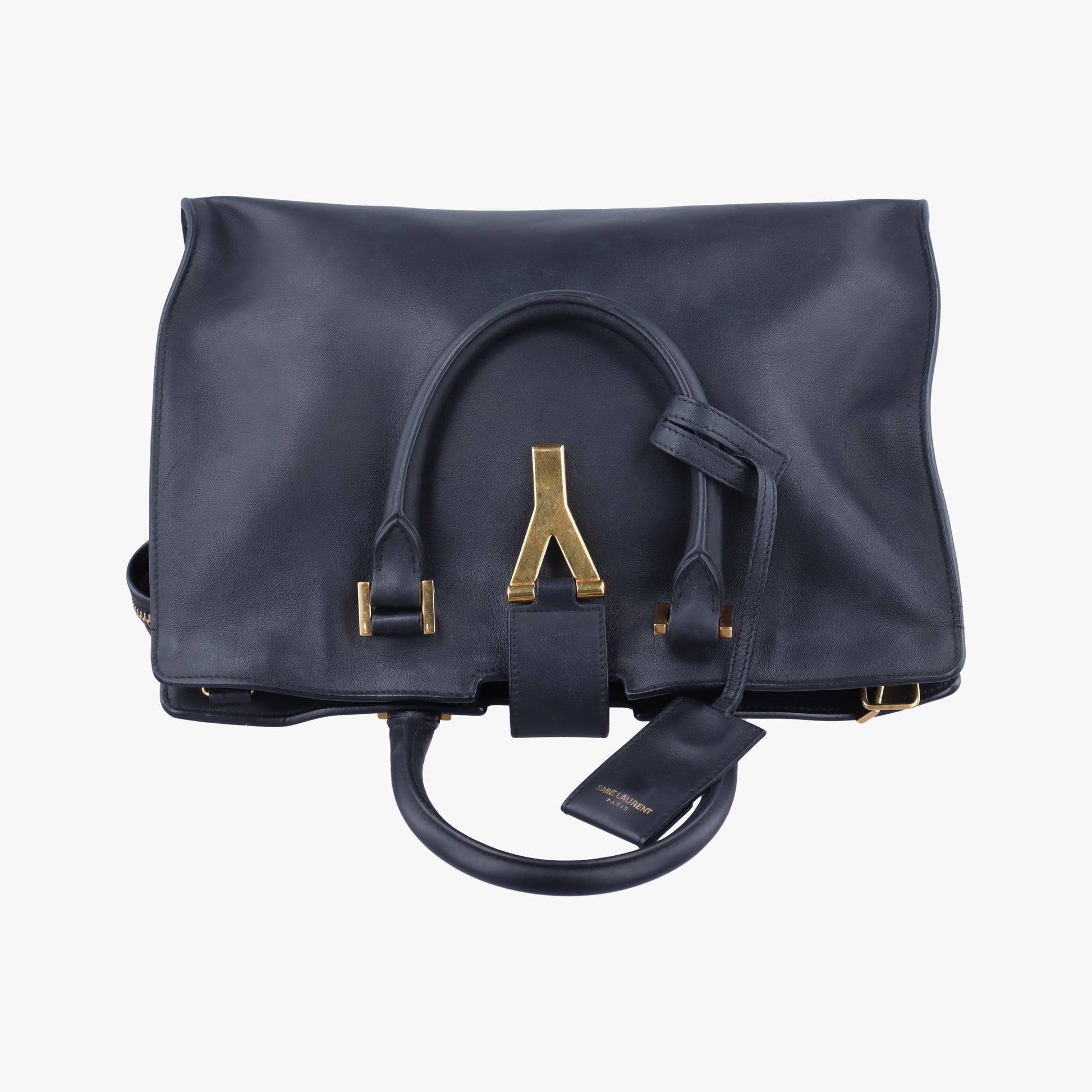 Y Ligne Petit Cabas Black Leather 311210 PMR311210.0913Yライン プチカバス ブラック レザー 311210 PMR311210.0913