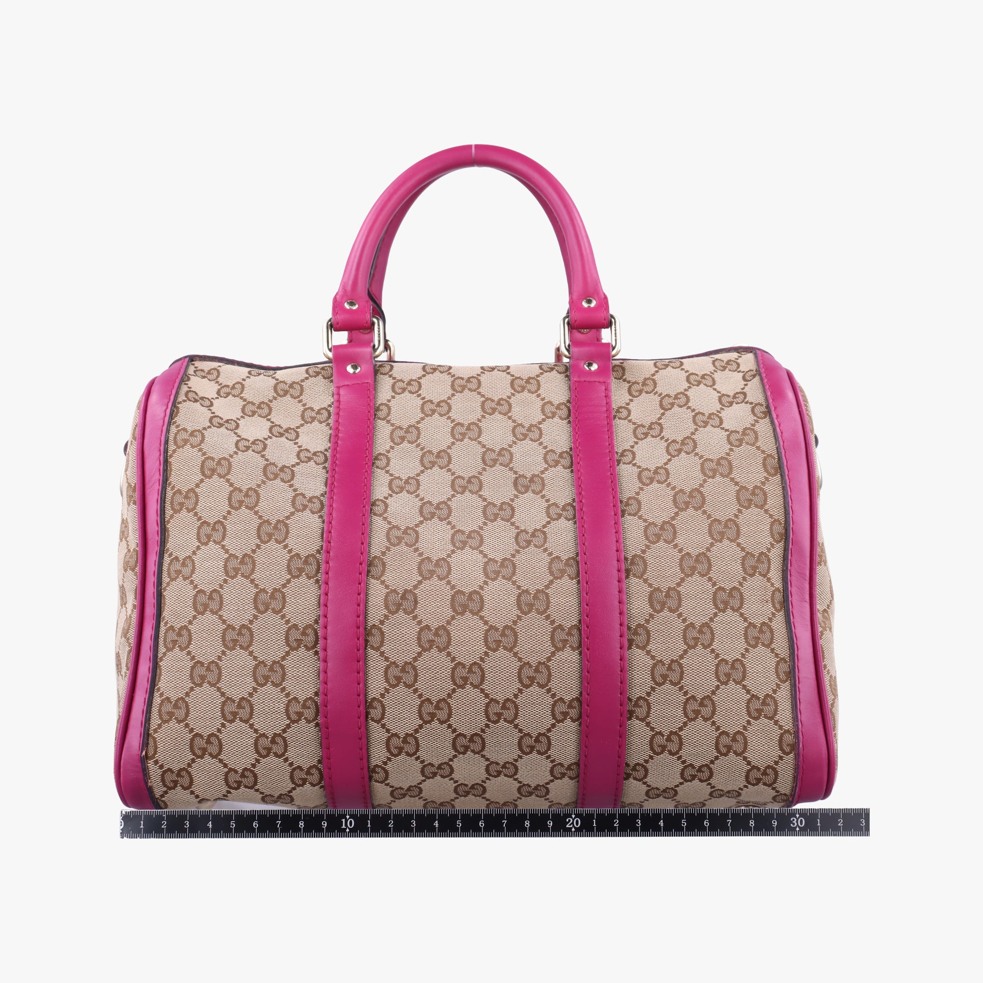 Sherry Line beige×rose canvas×leather 247205 D015384352シェリーライン ベージュ×ローズ キャンバス×レザー 247205 D015384352