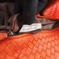 Cesta Intrecciato Orange lambskin B02407623Pセスタ イントレチャート オレンジ ラムスキン B02407623P
