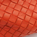 Cesta Intrecciato Orange lambskin B02407623Pセスタ イントレチャート オレンジ ラムスキン B02407623P