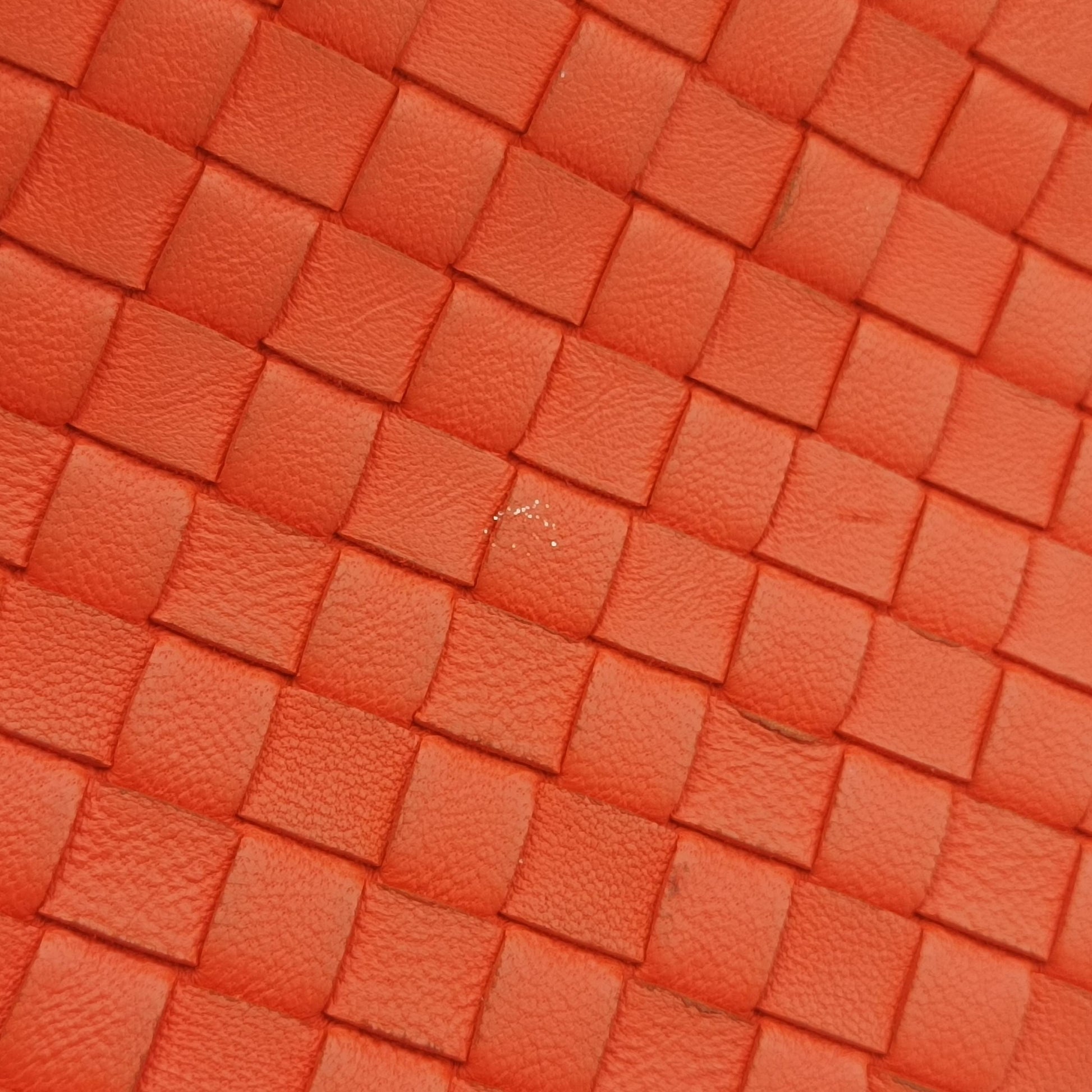 Cesta Intrecciato Orange lambskin B02407623Pセスタ イントレチャート オレンジ ラムスキン B02407623P