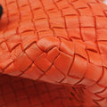 Cesta Intrecciato Orange lambskin B02407623Pセスタ イントレチャート オレンジ ラムスキン B02407623P