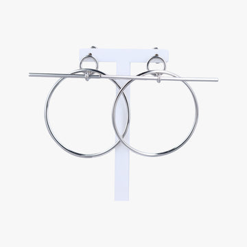 earrings MM loop Silver Ag925 21S312994ピアス MM ループ シルバー Ag925 21S312994