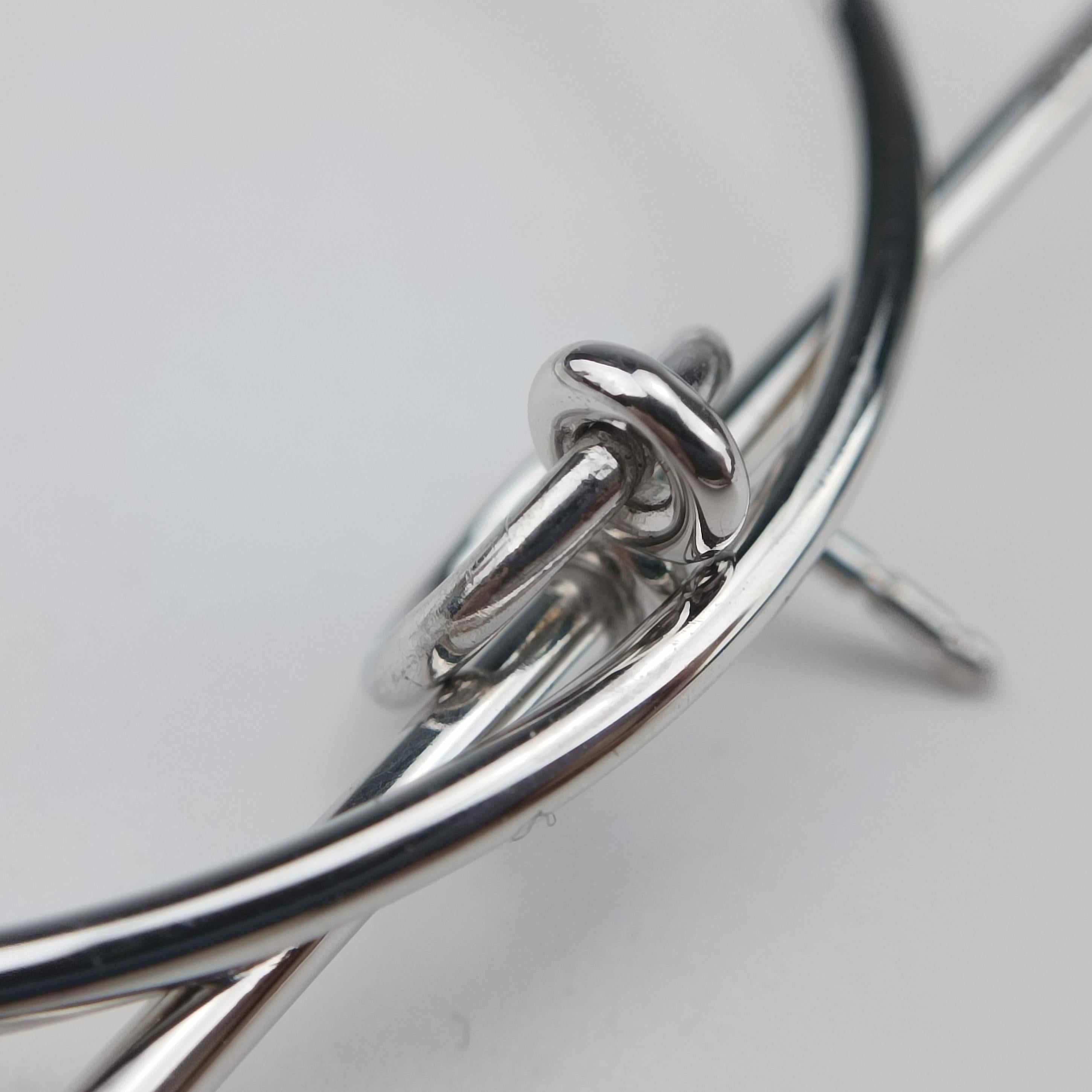 earrings MM loop Silver Ag925 21S312994ピアス MM ループ シルバー Ag925 21S312994