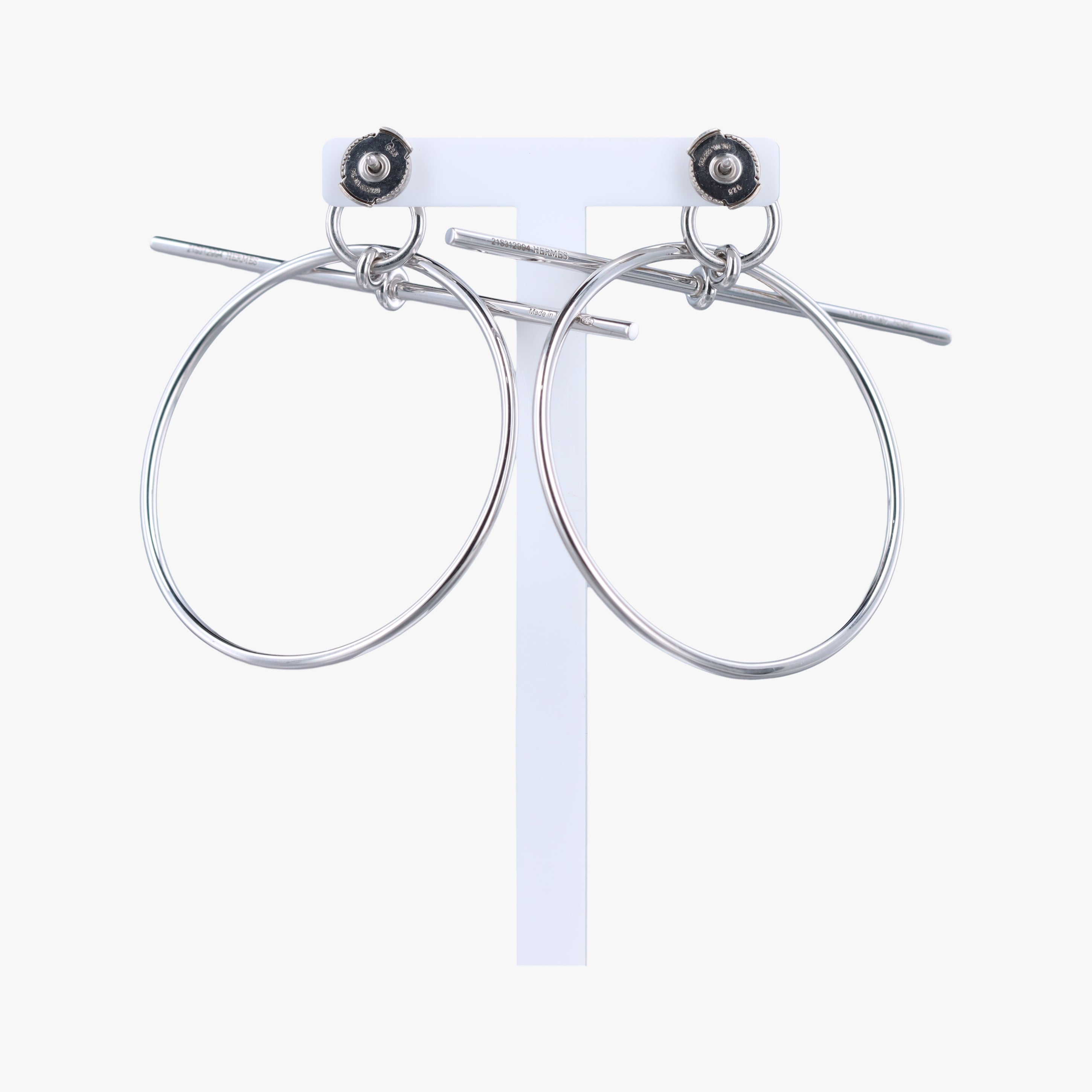 earrings MM loop Silver Ag925 21S312994ピアス MM ループ シルバー Ag925 21S312994