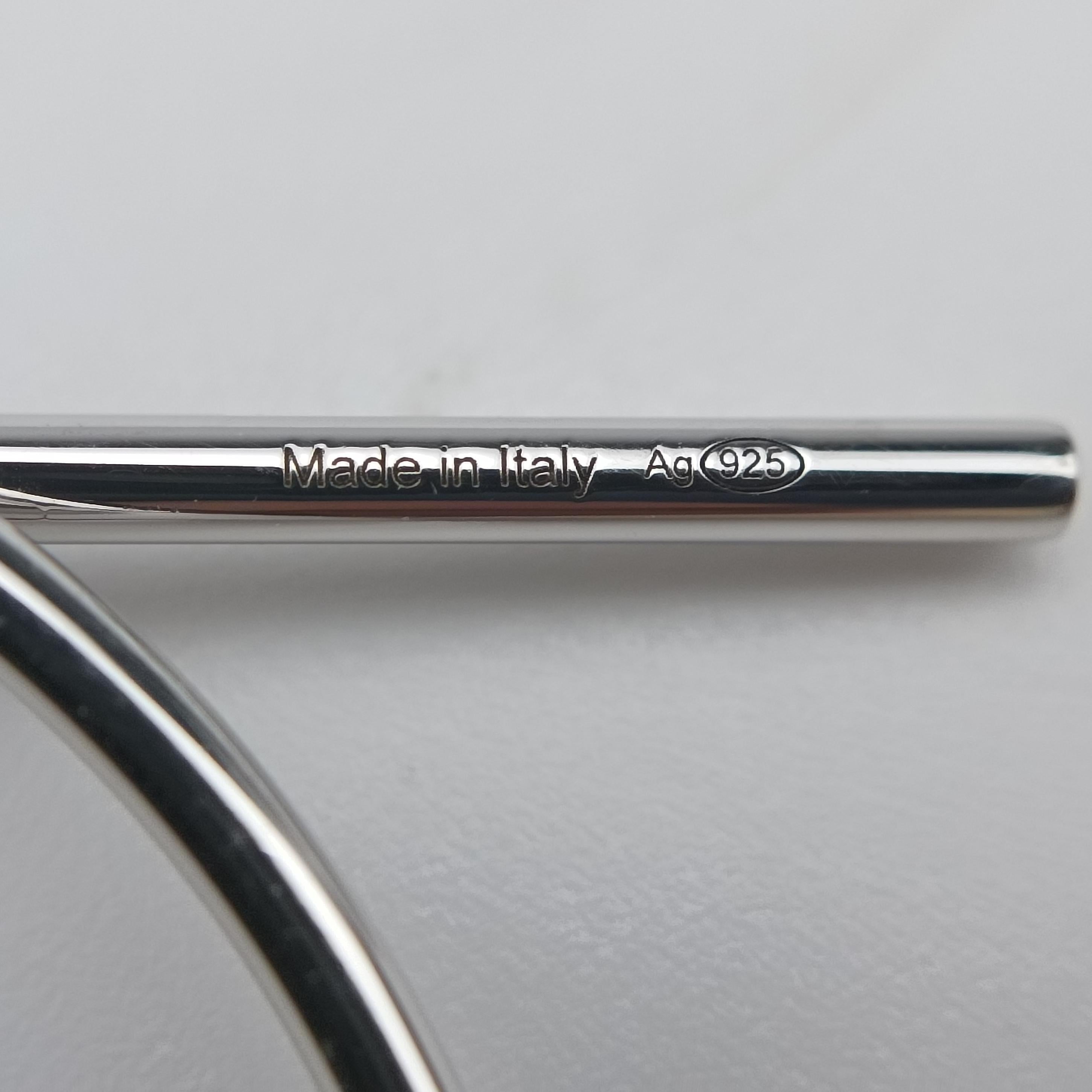 earrings MM loop Silver Ag925 21S312994ピアス MM ループ シルバー Ag925 21S312994