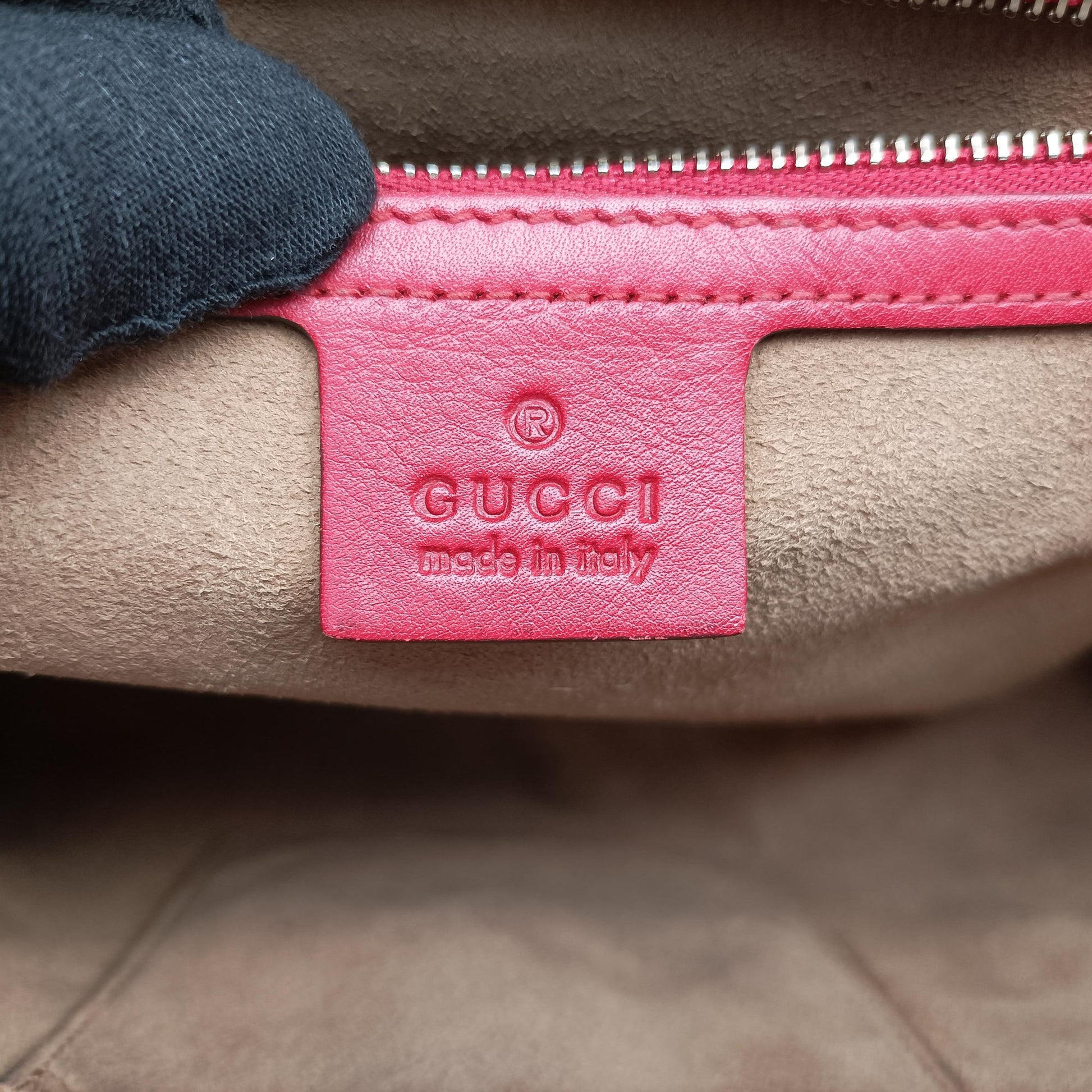 Padlock Rose×red Leather 409486 C019598319パドロック ローズ レッド×レッド レザー 409486 C019598319