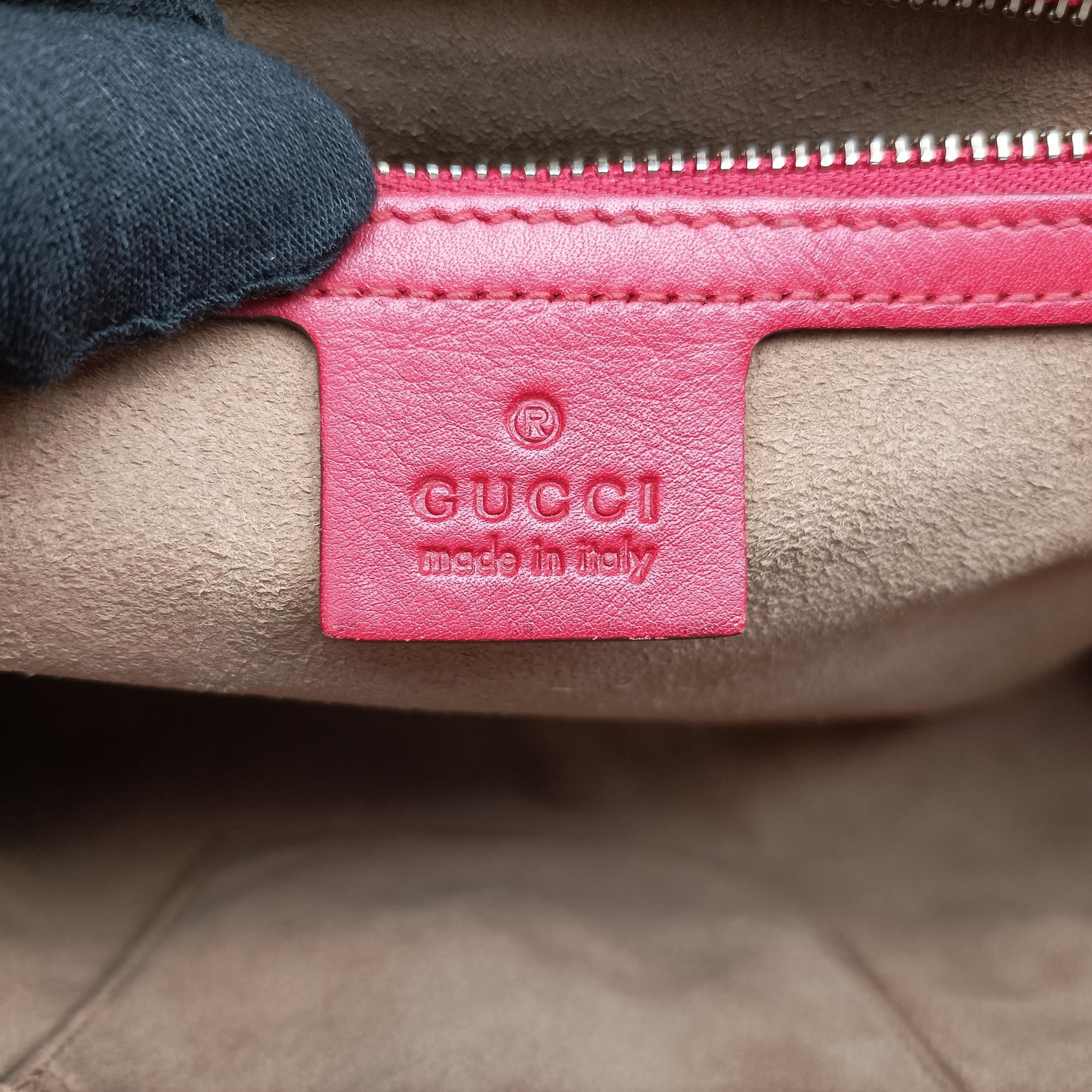 Padlock Rose×red Leather 409486 C019598319パドロック ローズ レッド×レッド レザー 409486 C019598319