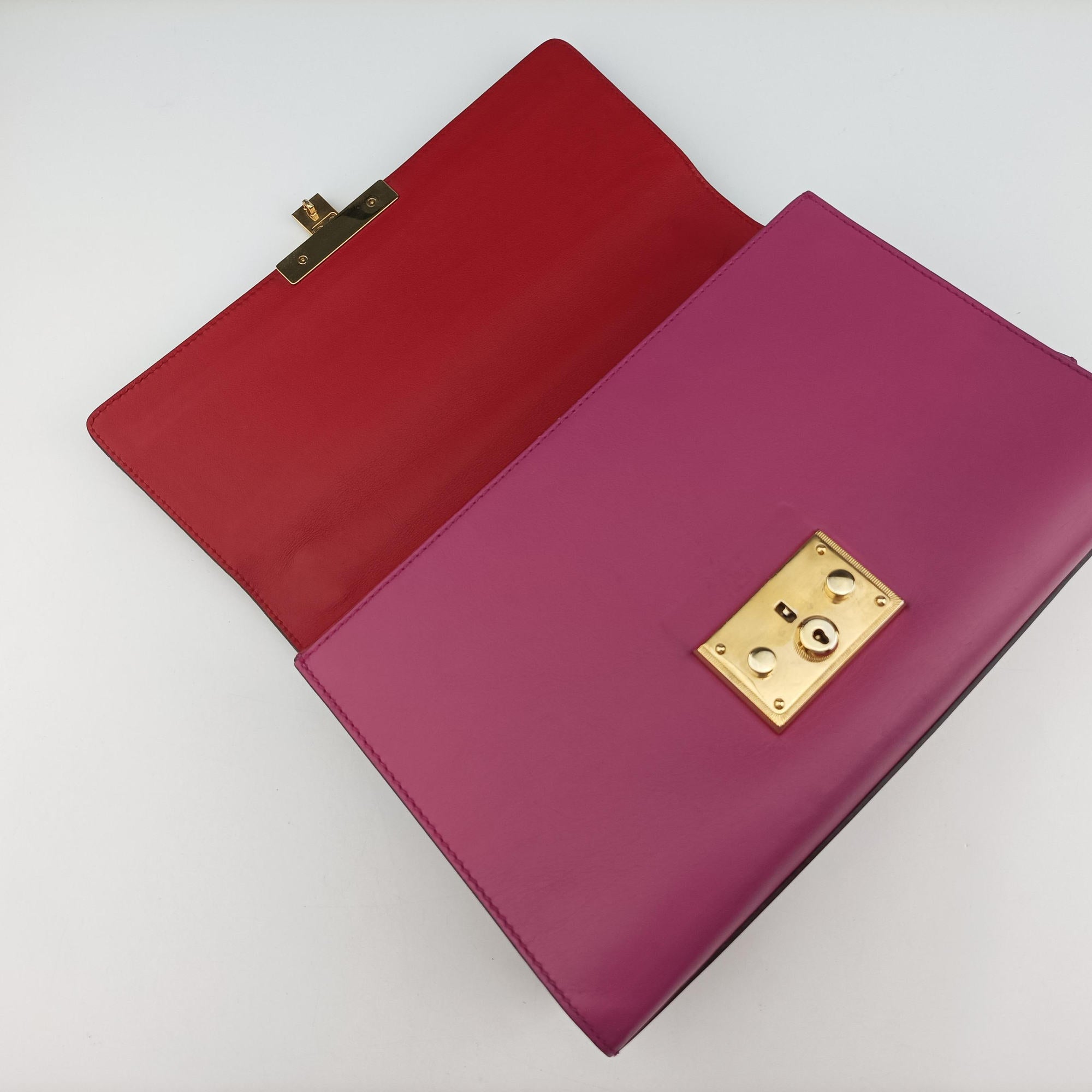 Padlock Rose×red Leather 409486 C019598319パドロック ローズ レッド×レッド レザー 409486 C019598319