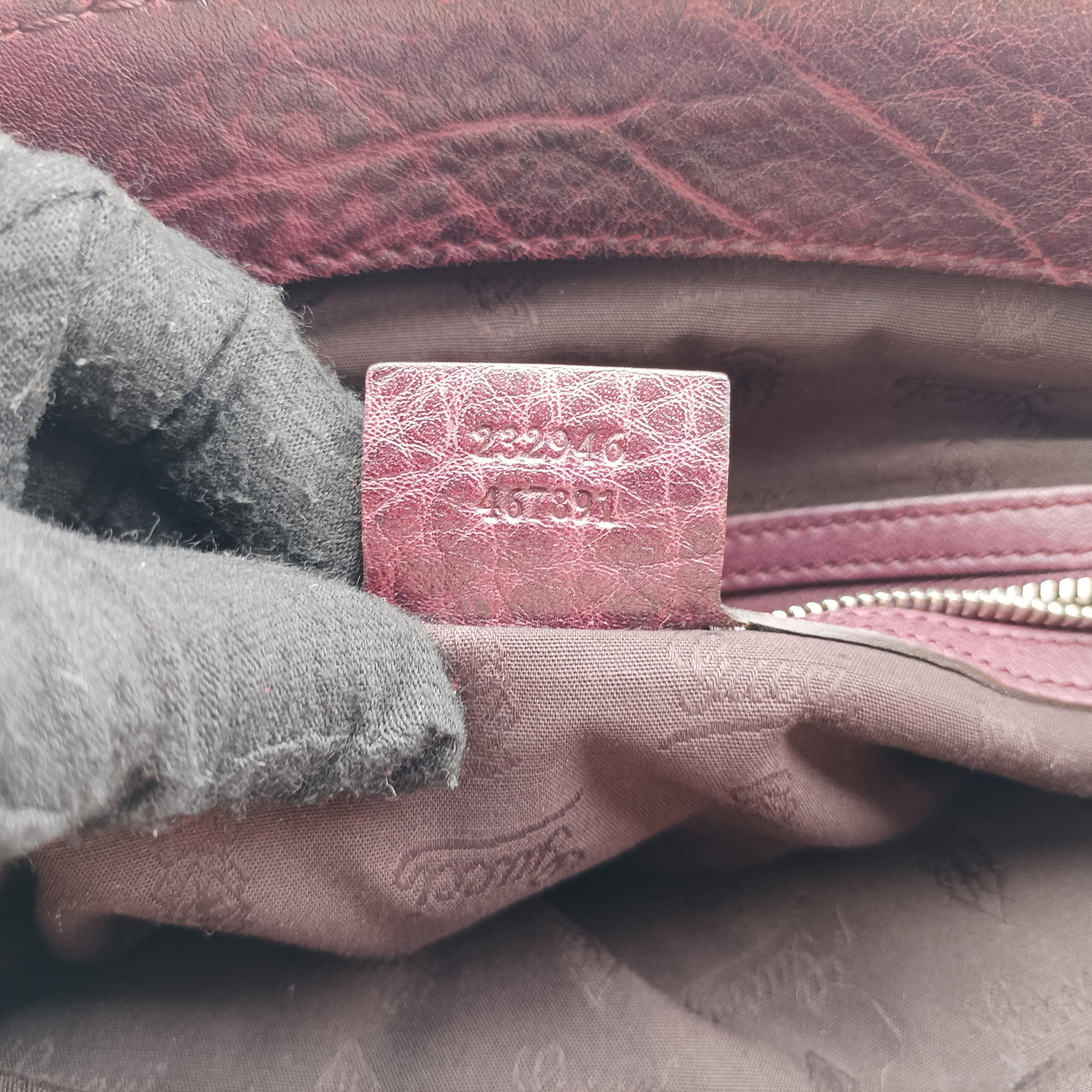 Bamboo Bar Burgundy Leather 232946 D7234417バンブーバー ワインレッド レザー 232946 D7234417