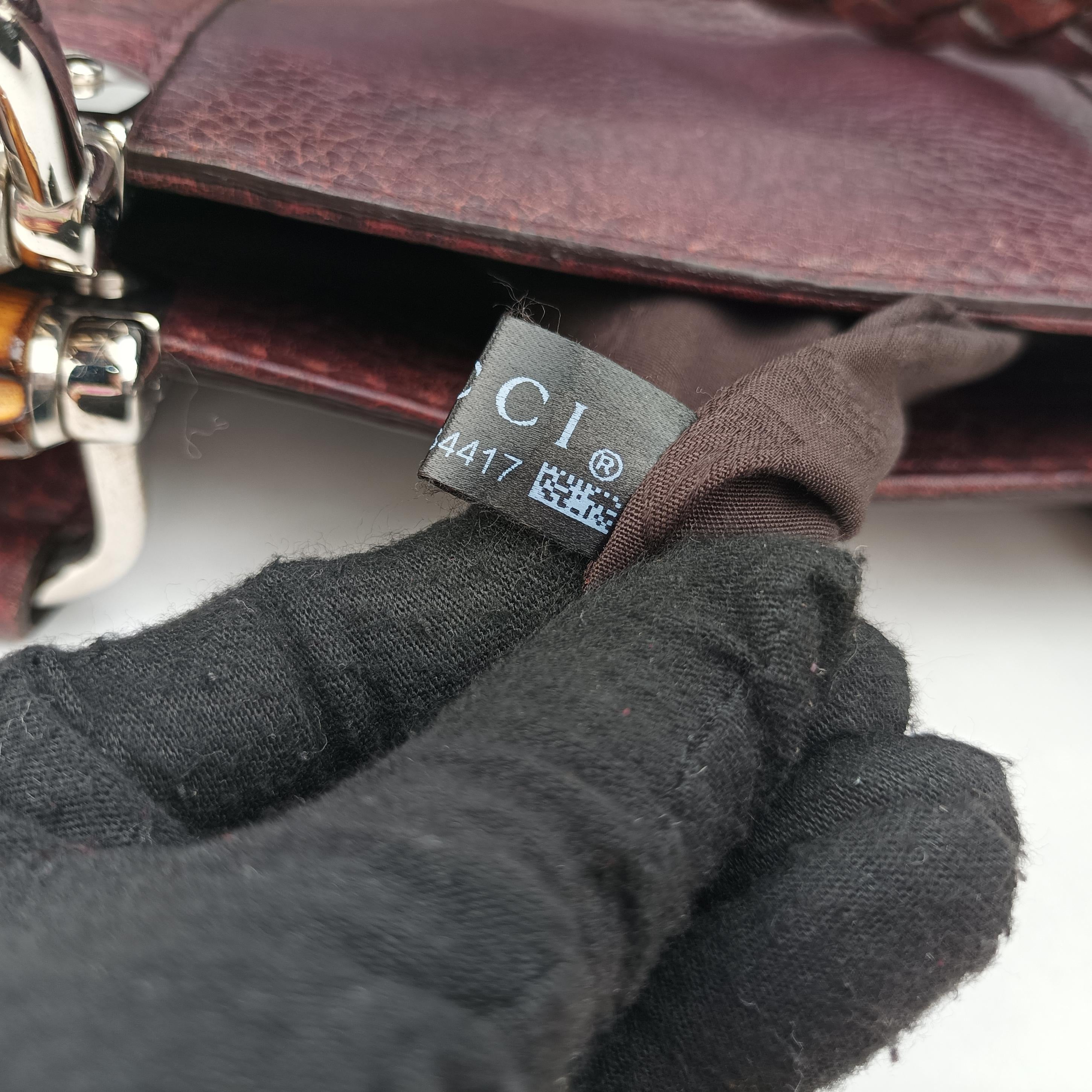 Bamboo Bar Burgundy Leather 232946 D7234417バンブーバー ワインレッド レザー 232946 D7234417