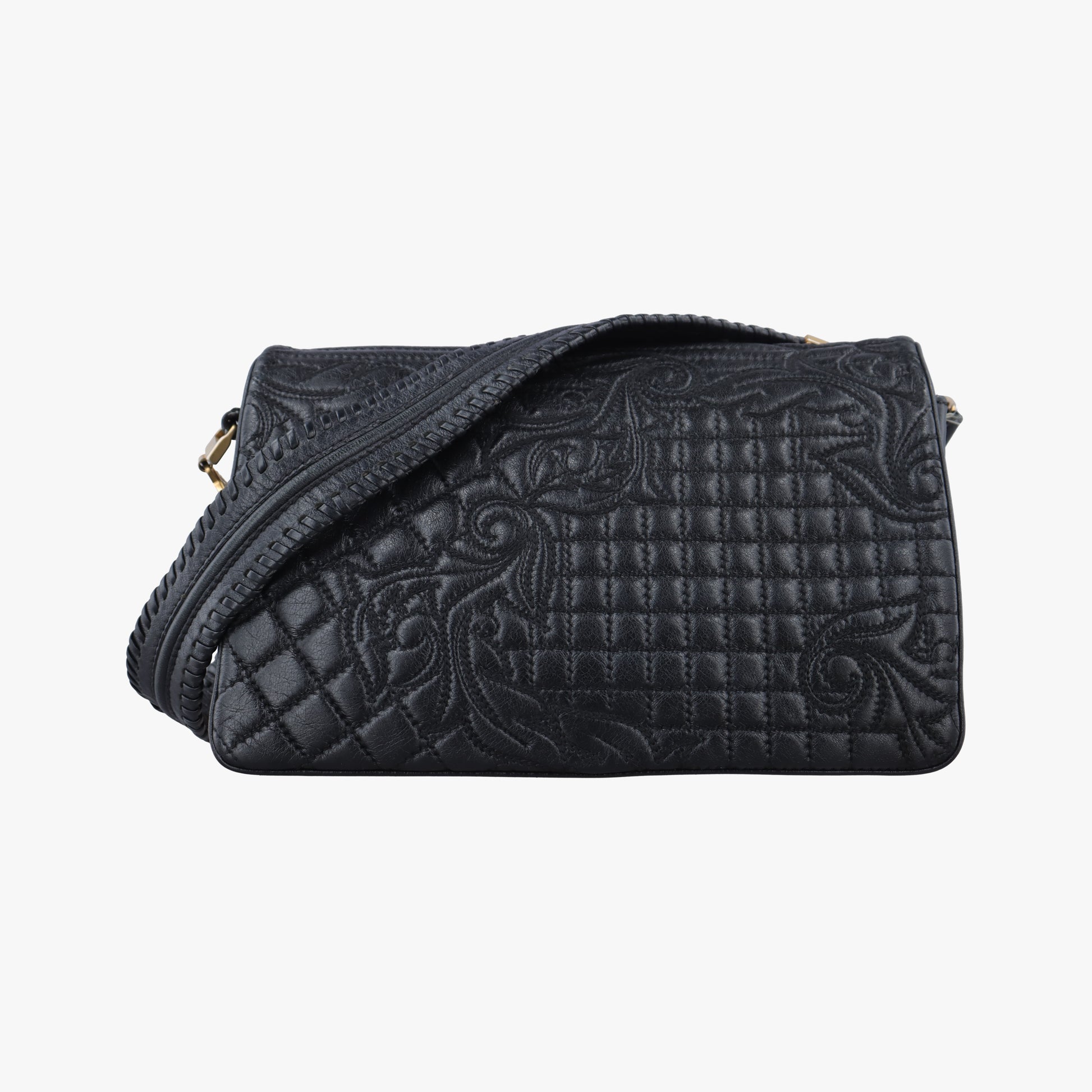 Vanitas quilted baroque Black Leather ヴァニタス キルティング バロック ブラック レザー 