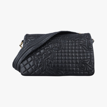 Vanitas quilted baroque Black Leather ヴァニタス キルティング バロック ブラック レザー 