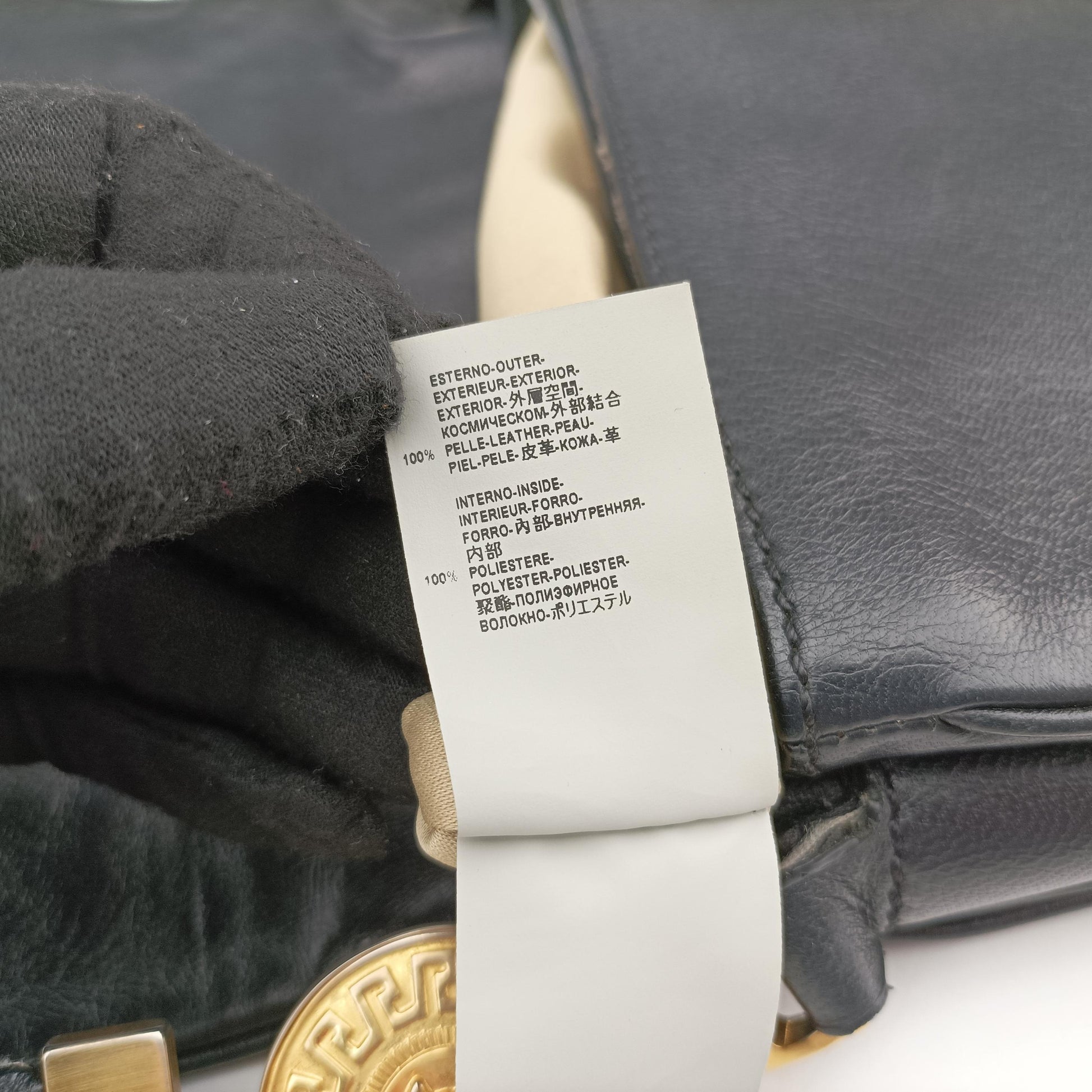 Vanitas quilted baroque Black Leather ヴァニタス キルティング バロック ブラック レザー 