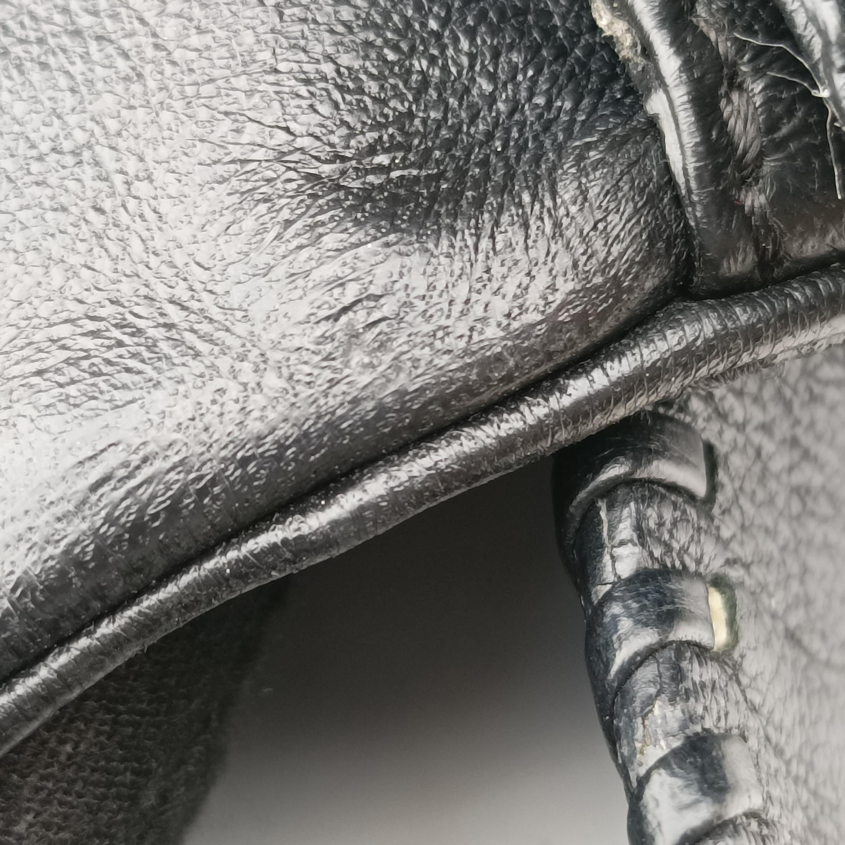 Vanitas quilted baroque Black Leather ヴァニタス キルティング バロック ブラック レザー 