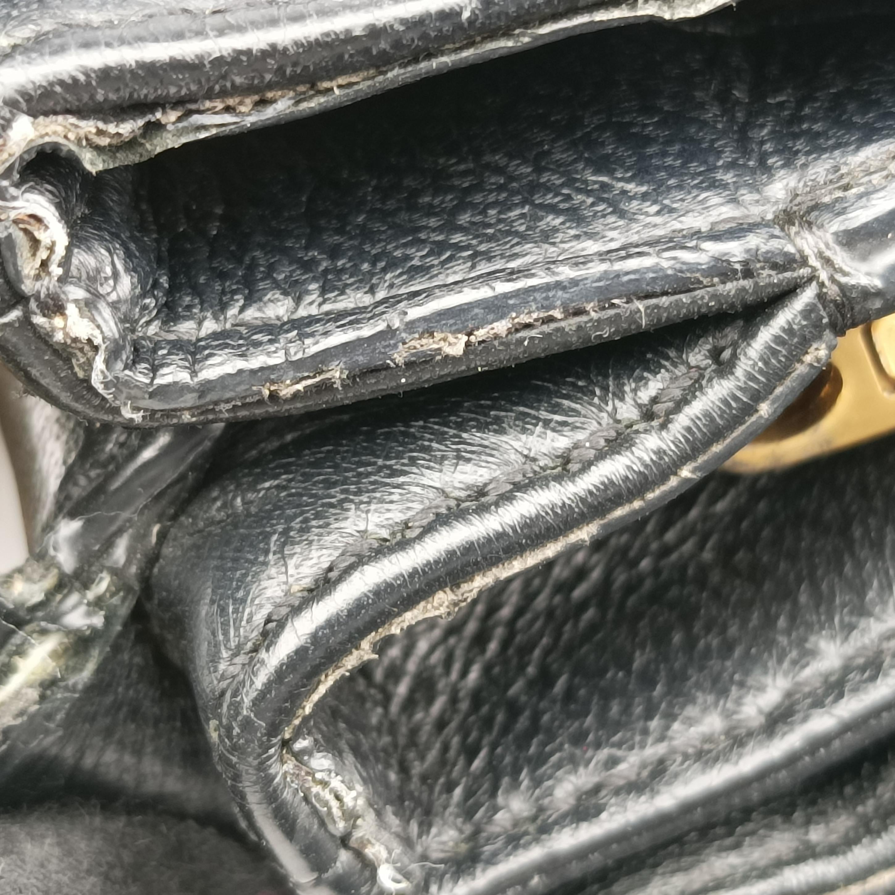 Vanitas quilted baroque Black Leather ヴァニタス キルティング バロック ブラック レザー 