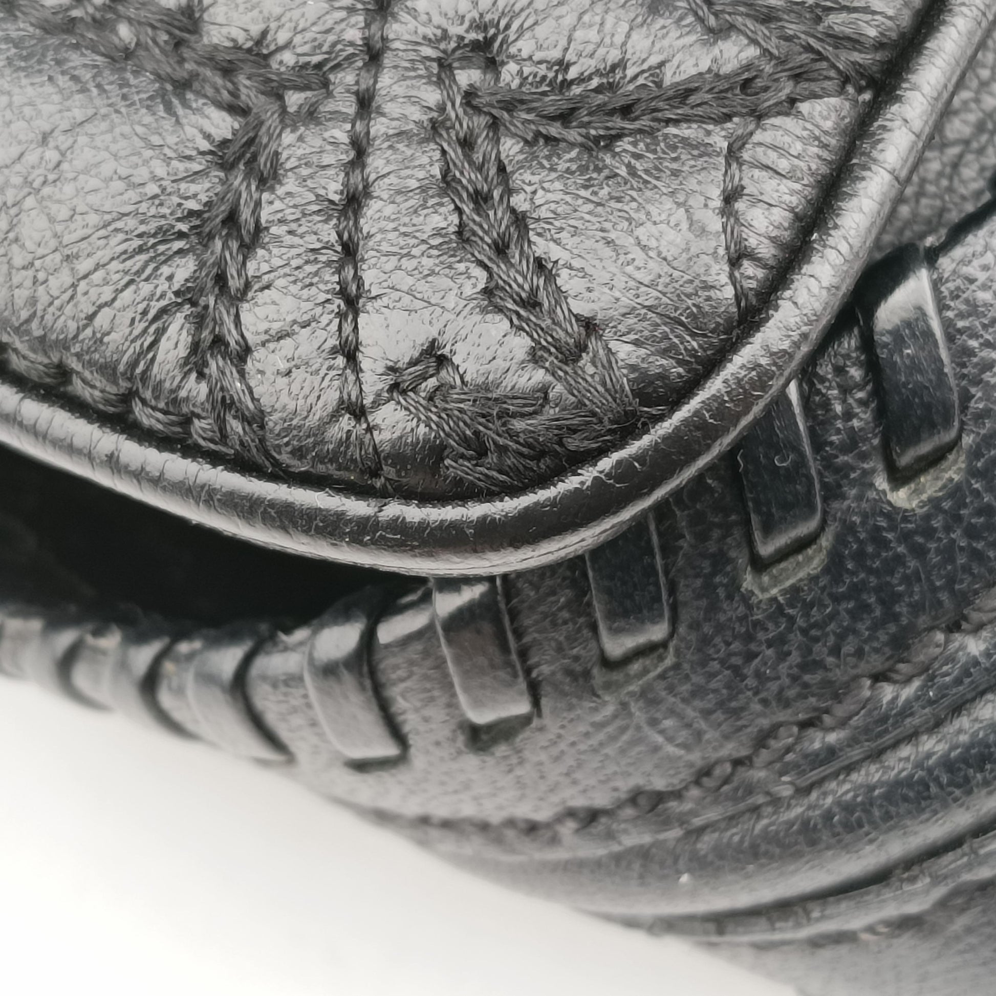 Vanitas quilted baroque Black Leather ヴァニタス キルティング バロック ブラック レザー 