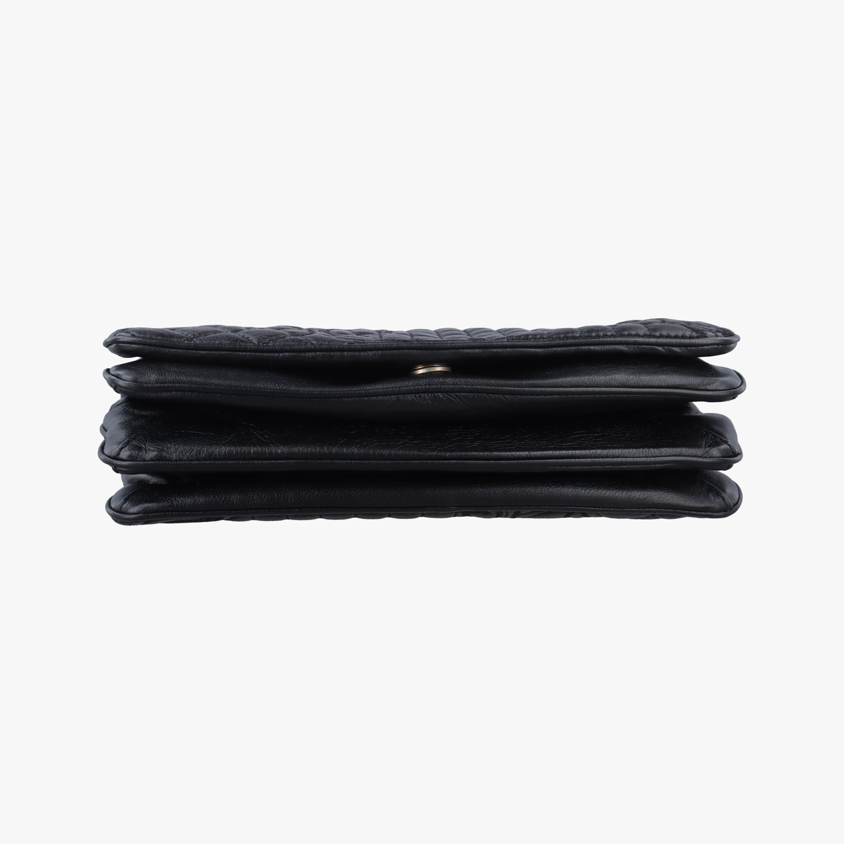 Vanitas quilted baroque Black Leather ヴァニタス キルティング バロック ブラック レザー 