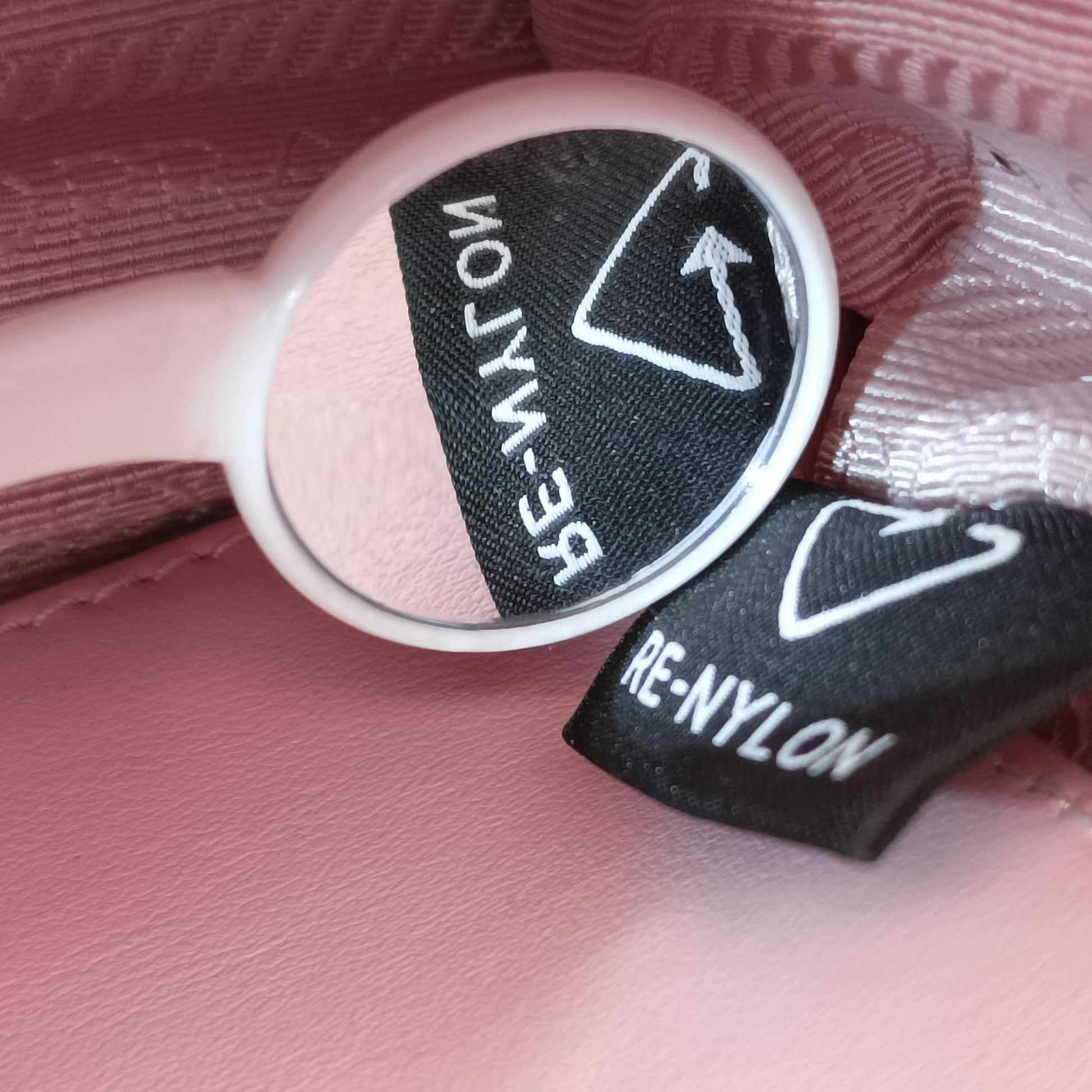 Pocket Pink Nylon × Leather 272 Xポケット ピンク ナイロン × レザー 272 X