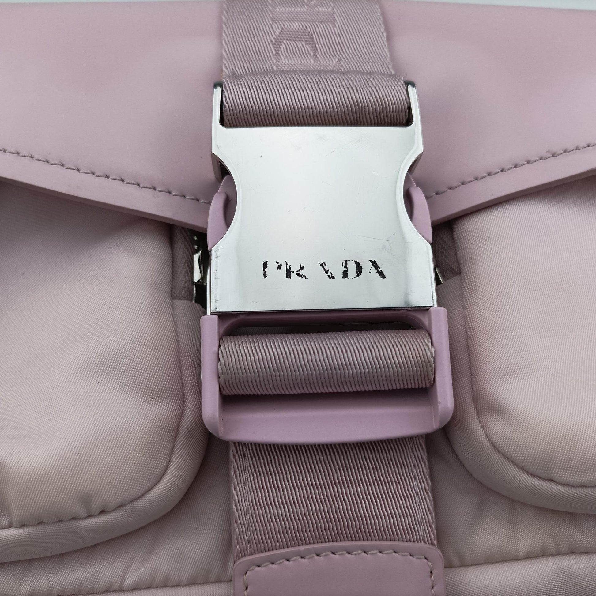Pocket Pink Nylon × Leather 272 Xポケット ピンク ナイロン × レザー 272 X