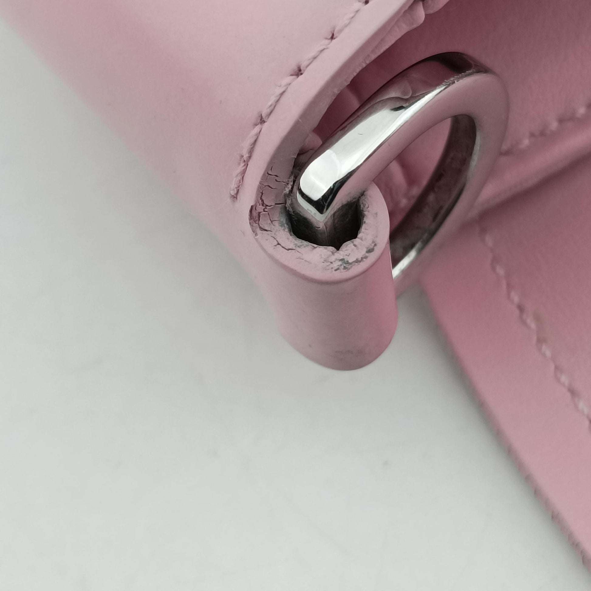 Pocket Pink Nylon × Leather 272 Xポケット ピンク ナイロン × レザー 272 X