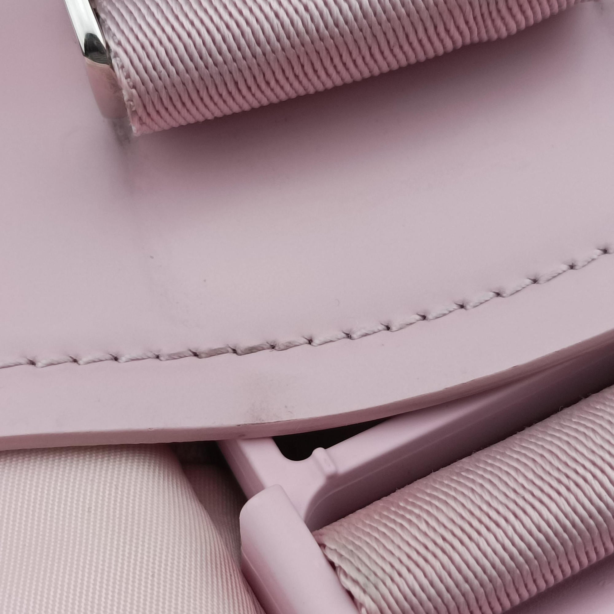 Pocket Pink Nylon × Leather 272 Xポケット ピンク ナイロン × レザー 272 X