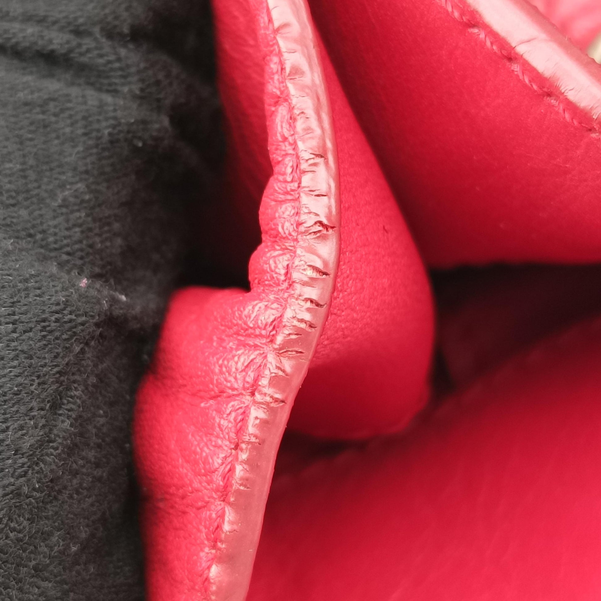 Paper Zip Around Red Leather 370926 305572.9500.K 515859ペーパー ジップアラウンド レッド レザー 370926 305572.9500.K 515859