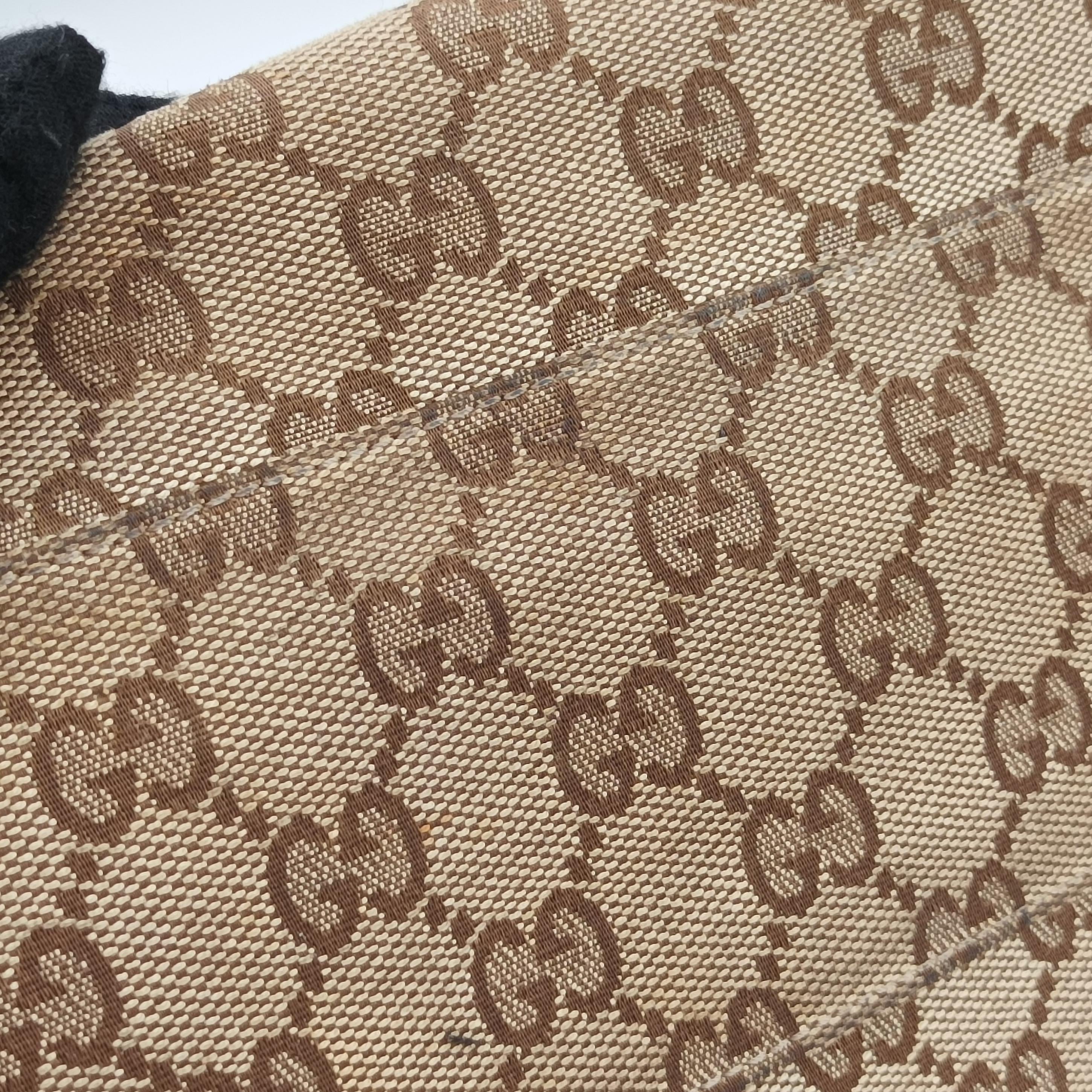 Sukey Brown canvas×leather 211944 G010474312スーキー ブラウン キャンバス×レザー 211944 G010474312