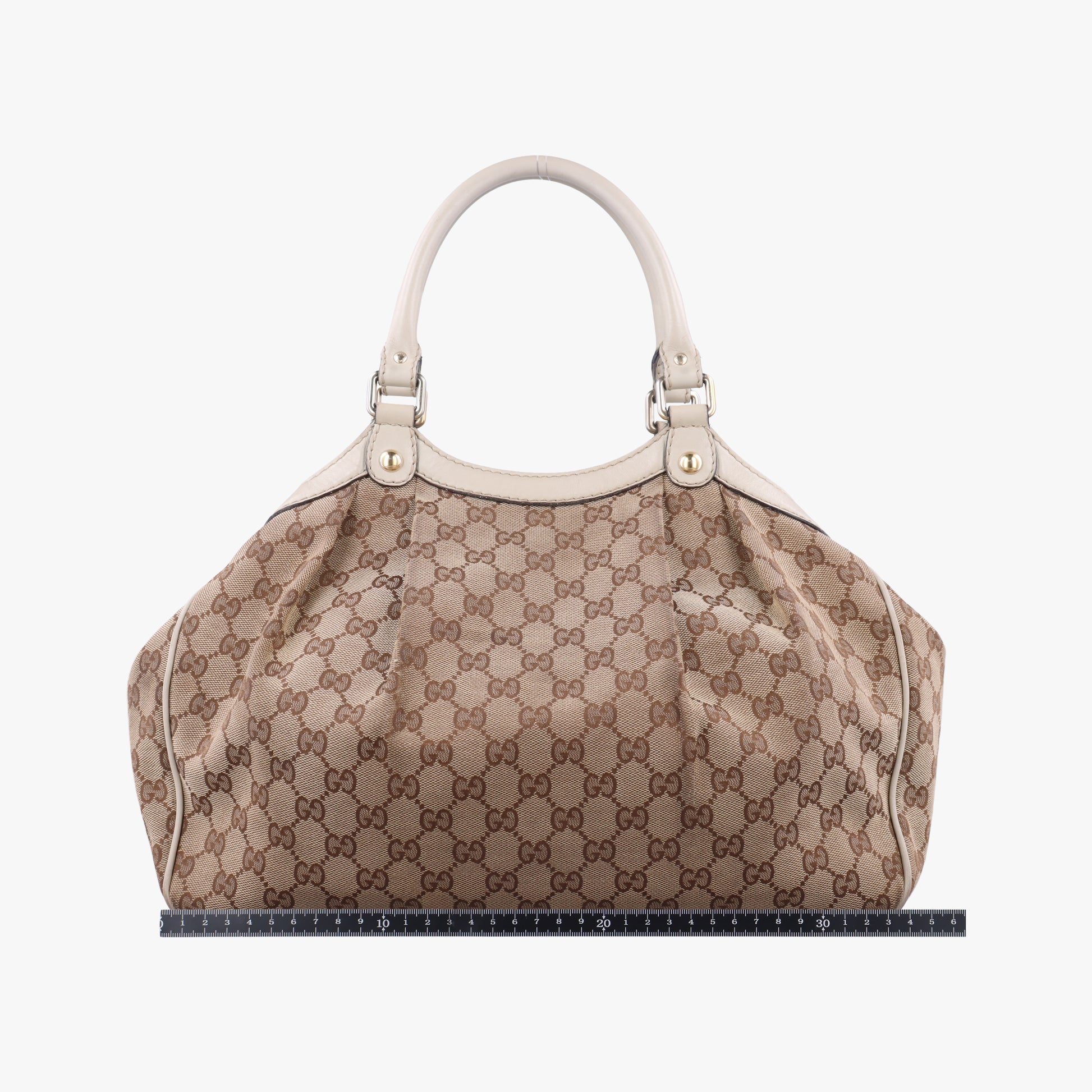 Sukey Brown canvas×leather 211944 G010474312スーキー ブラウン キャンバス×レザー 211944 G010474312