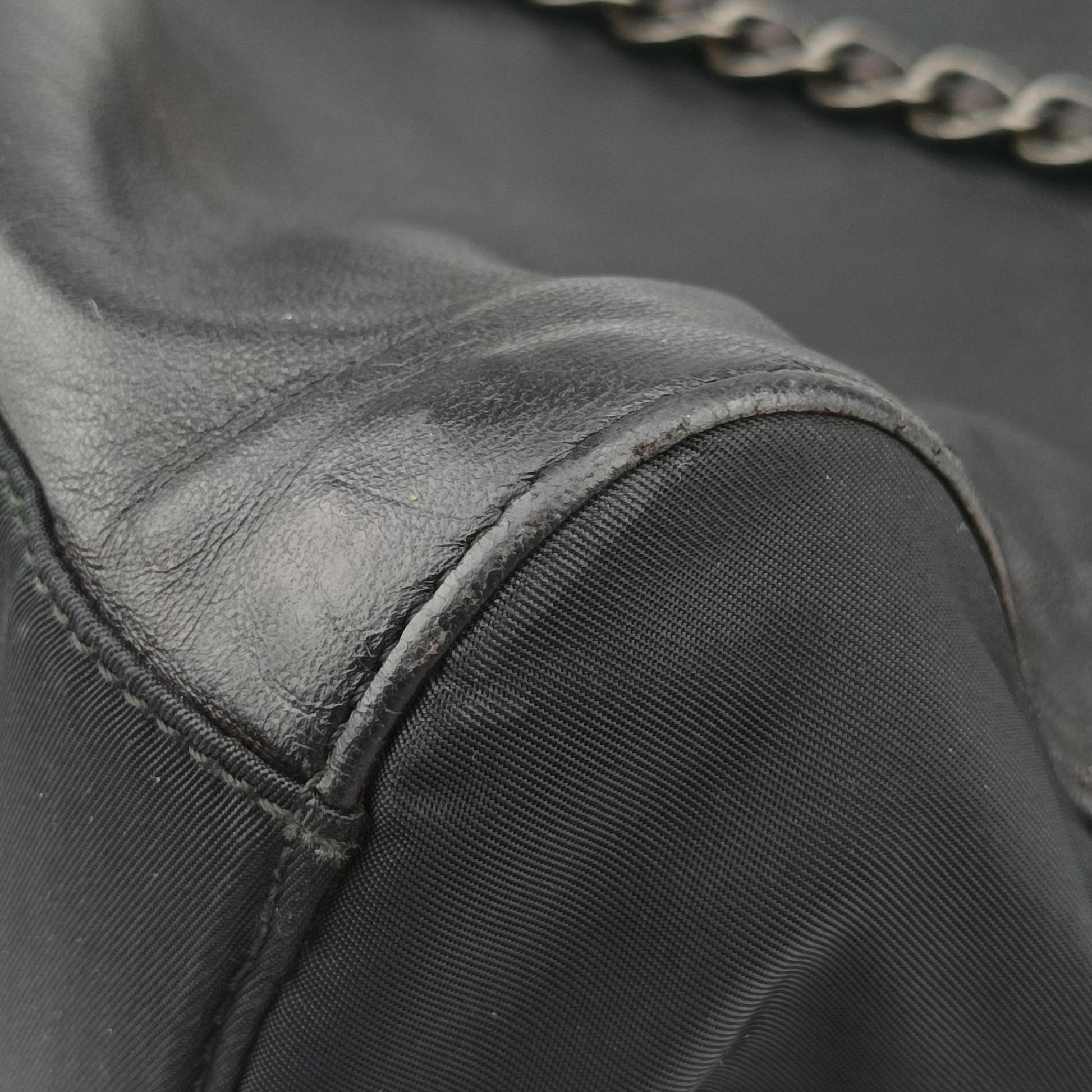 Nappa Catena Black Leather 50ナッパカテナ ブラック レザー 50