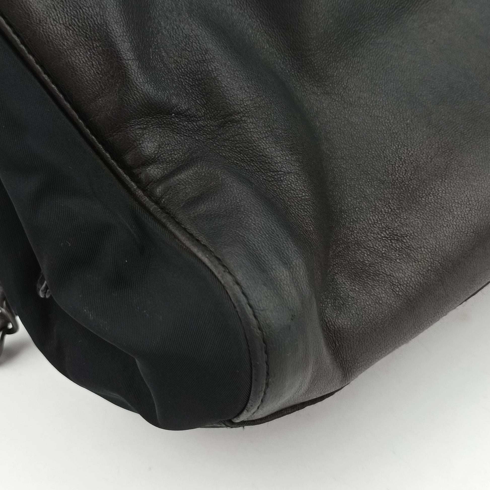 Nappa Catena Black Leather 50ナッパカテナ ブラック レザー 50