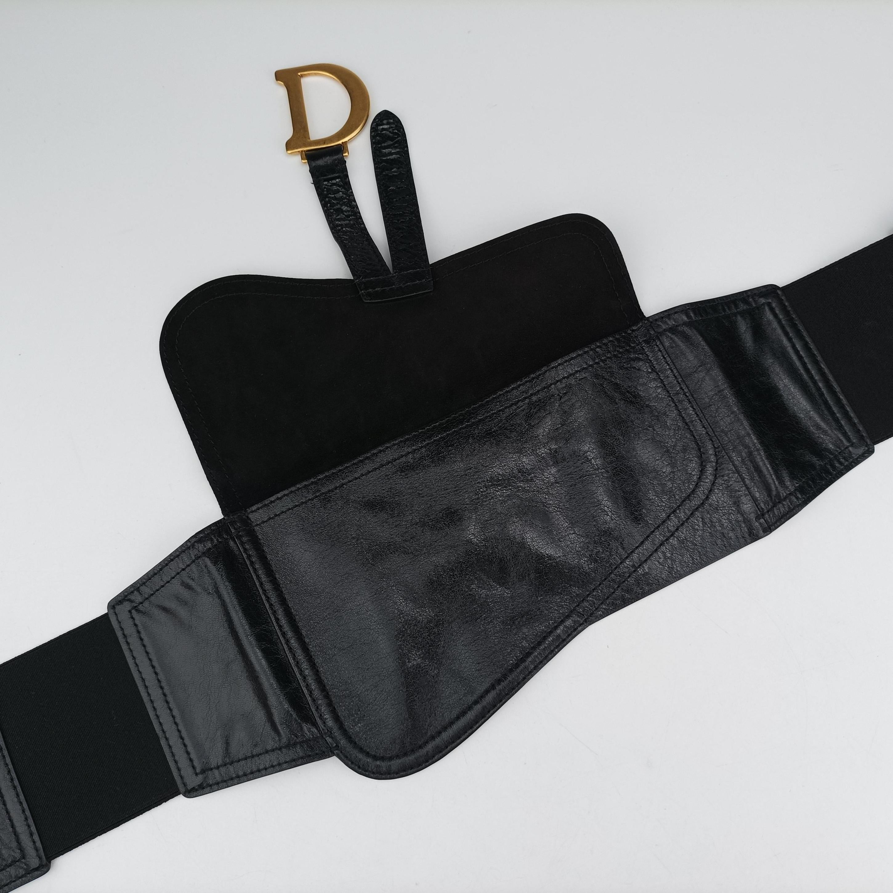 Saddle Belt Black Leather 35-MA-0169サドルベルト ブラック レザー 35-MA-0169