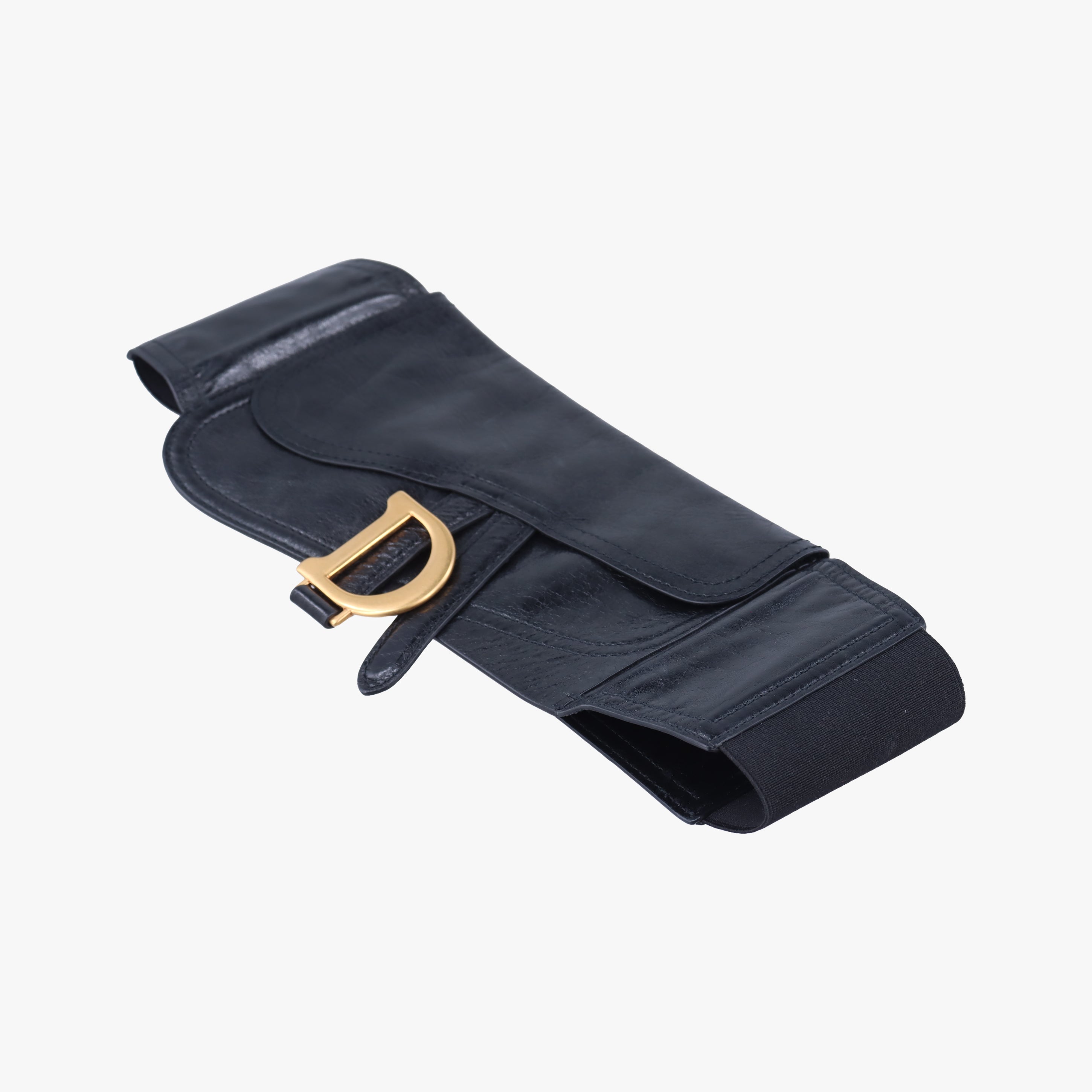 Saddle Belt Black Leather 35-MA-0169サドルベルト ブラック レザー 35-MA-0169