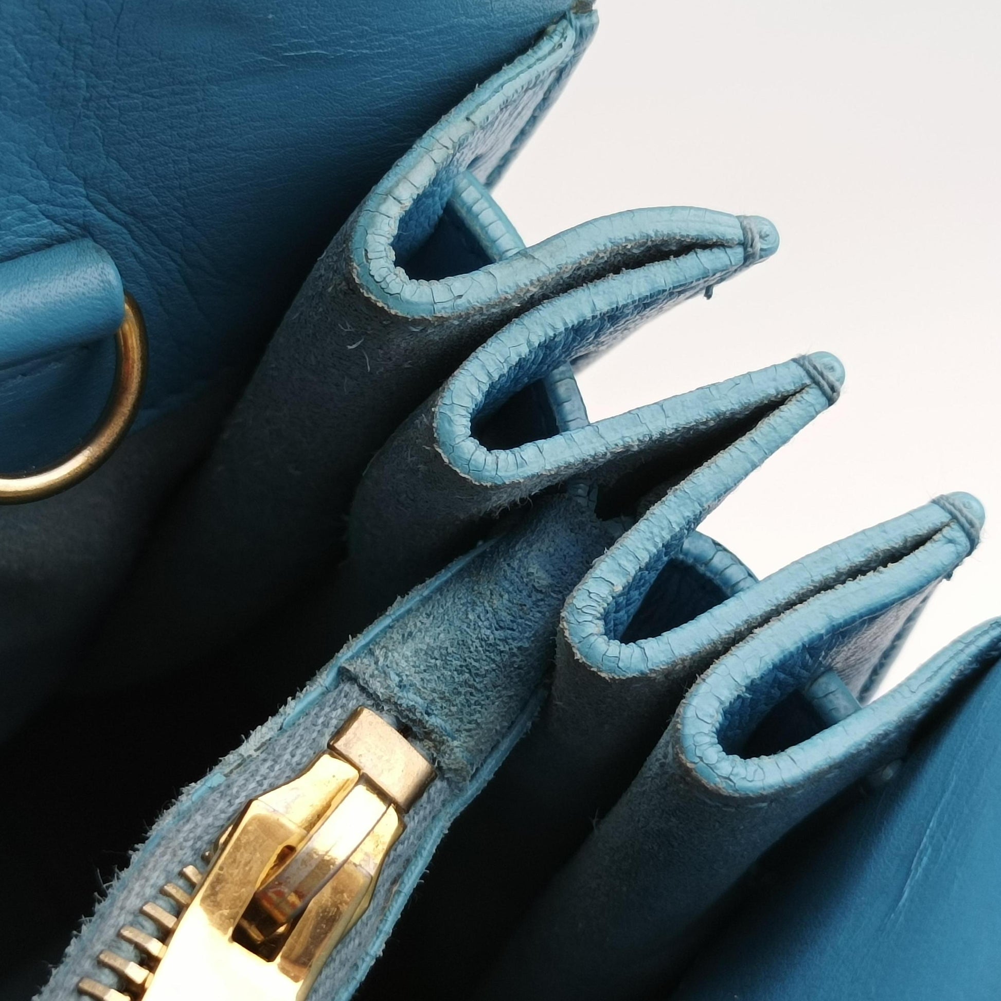 SAC DE JOUR Blue Leather 324823 GNR324823.0913サックドジュールスモール ブルー レザー 324823 GNR324823.0913
