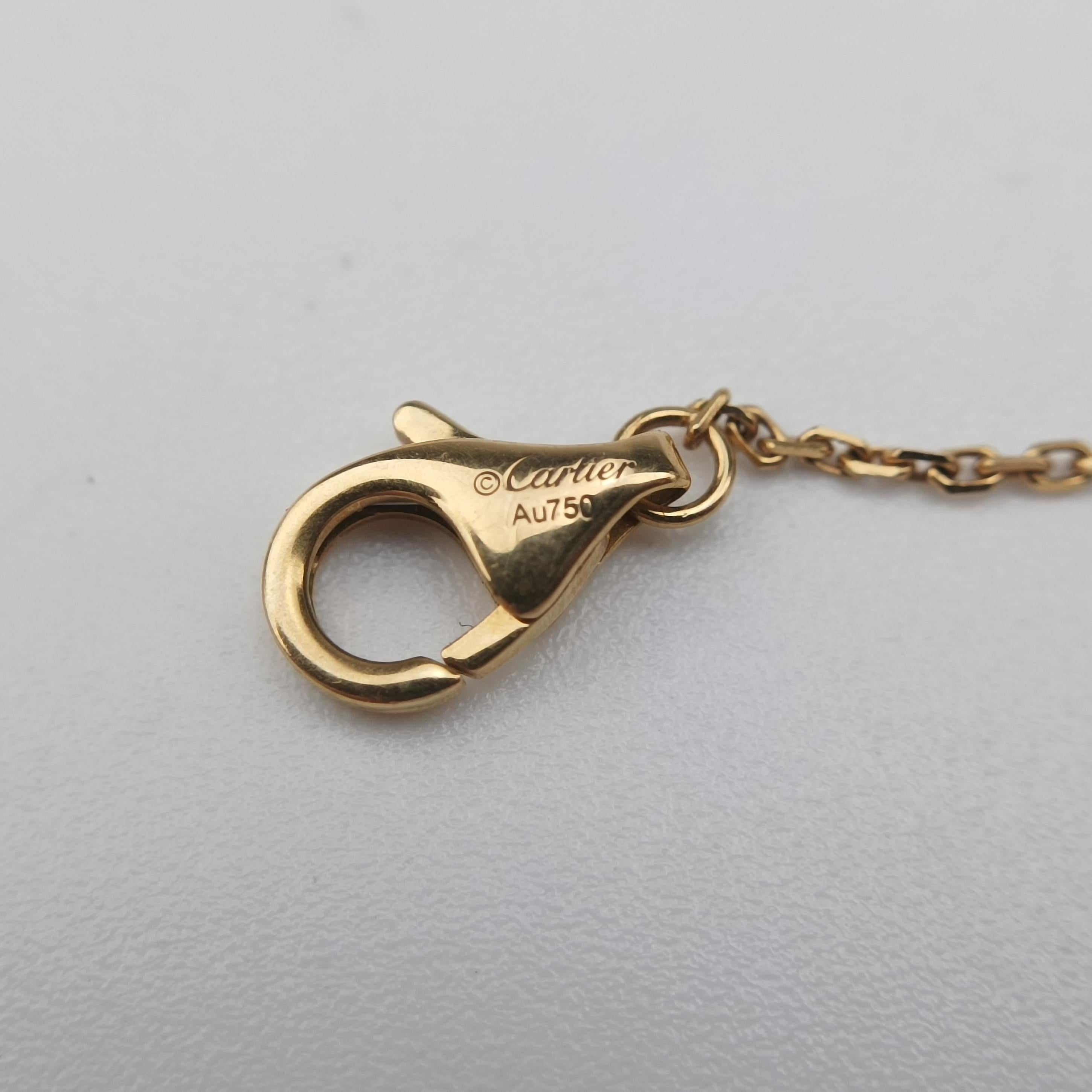 Amulette de Cartier Golden×White AU750 B3047100 FCD969アミュレット ドゥ カルティエ ゴールド×ホワイト AU750 B3047100 FCD969