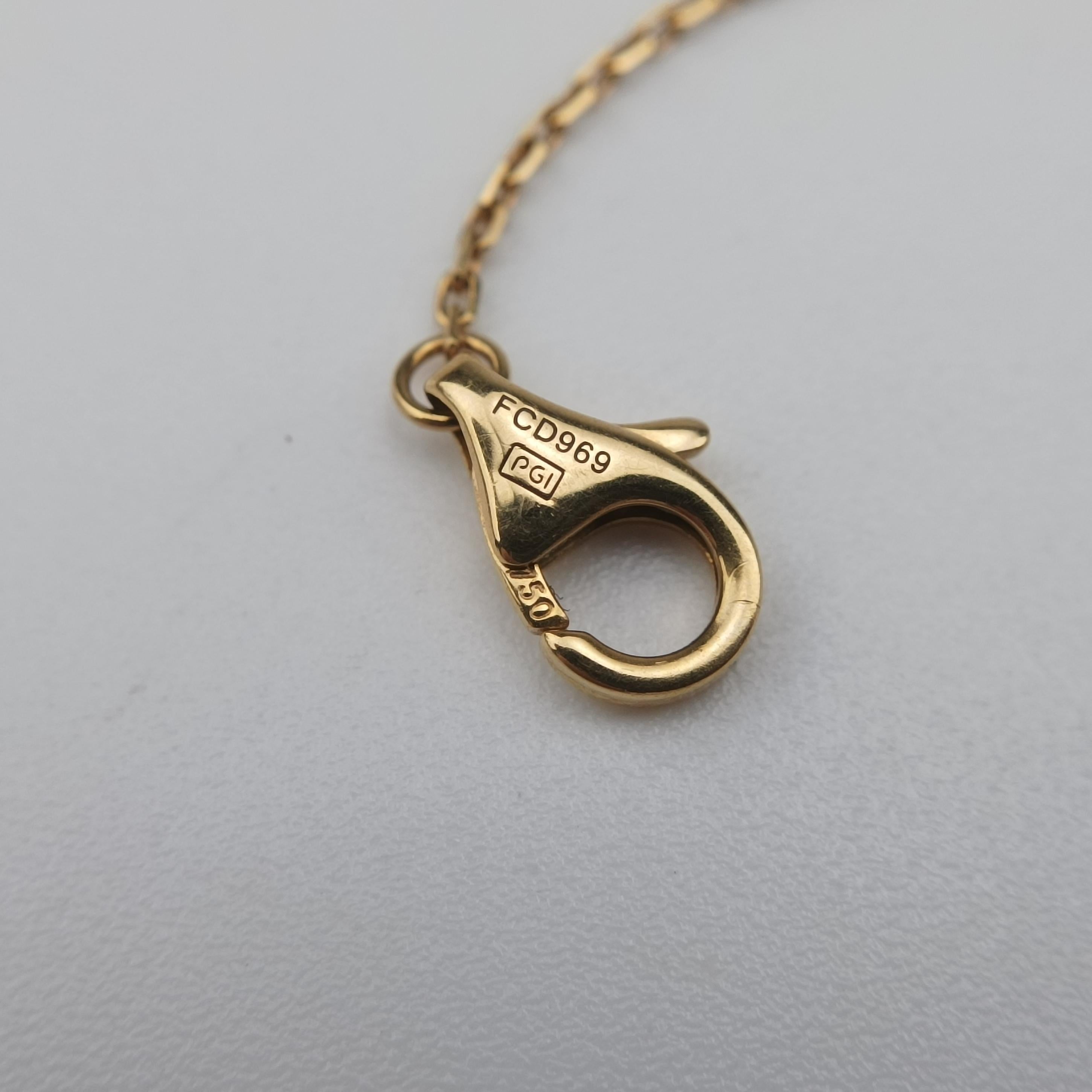 Amulette de Cartier Golden×White AU750 B3047100 FCD969アミュレット ドゥ カルティエ ゴールド×ホワイト AU750 B3047100 FCD969