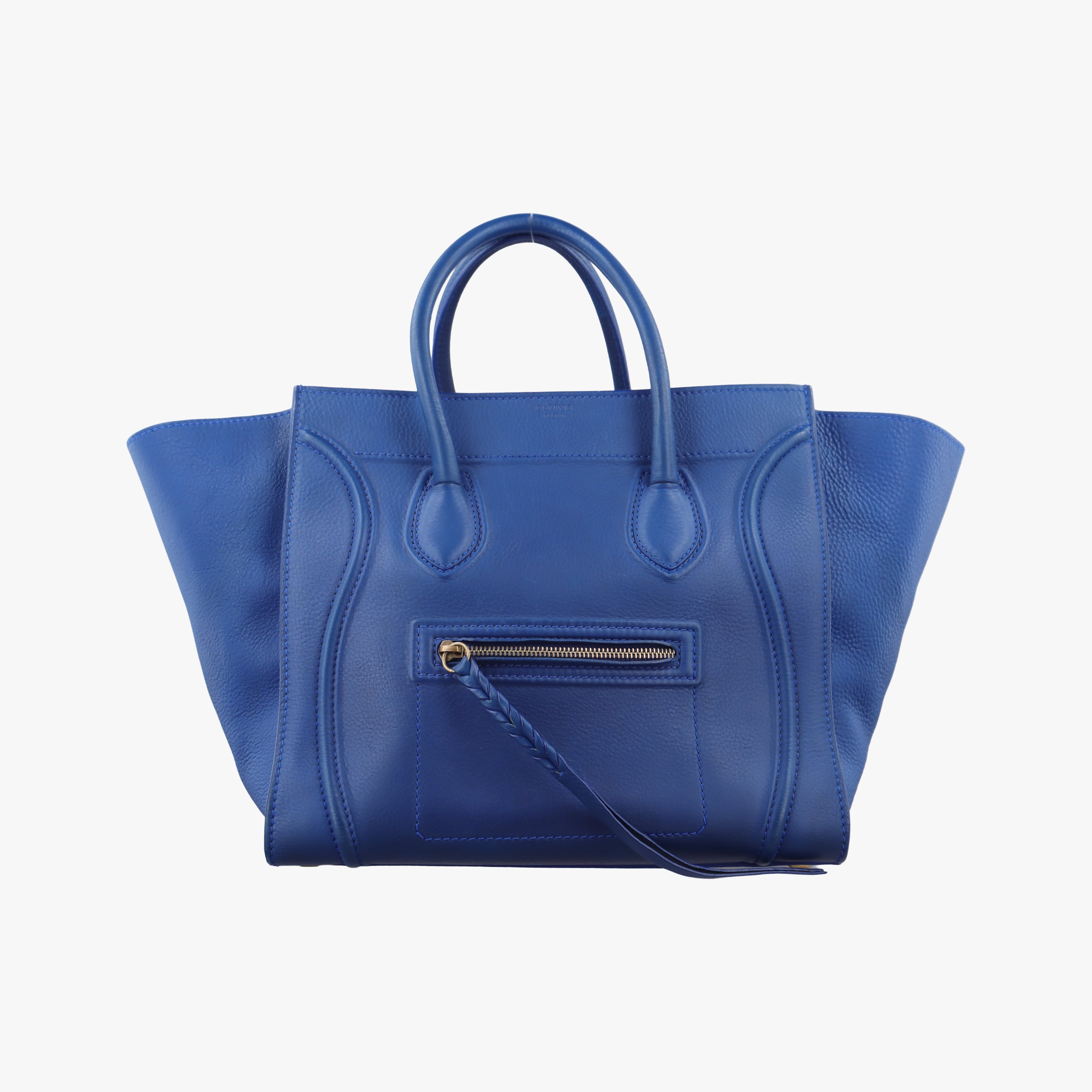 Luggage Phantom Tote Blue leather F-TB-0152ラゲージファントム トート ブルー レザー F-TB-0152