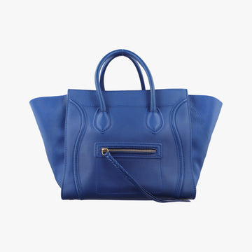 Luggage Phantom Tote Blue leather F-TB-0152ラゲージファントム トート ブルー レザー F-TB-0152