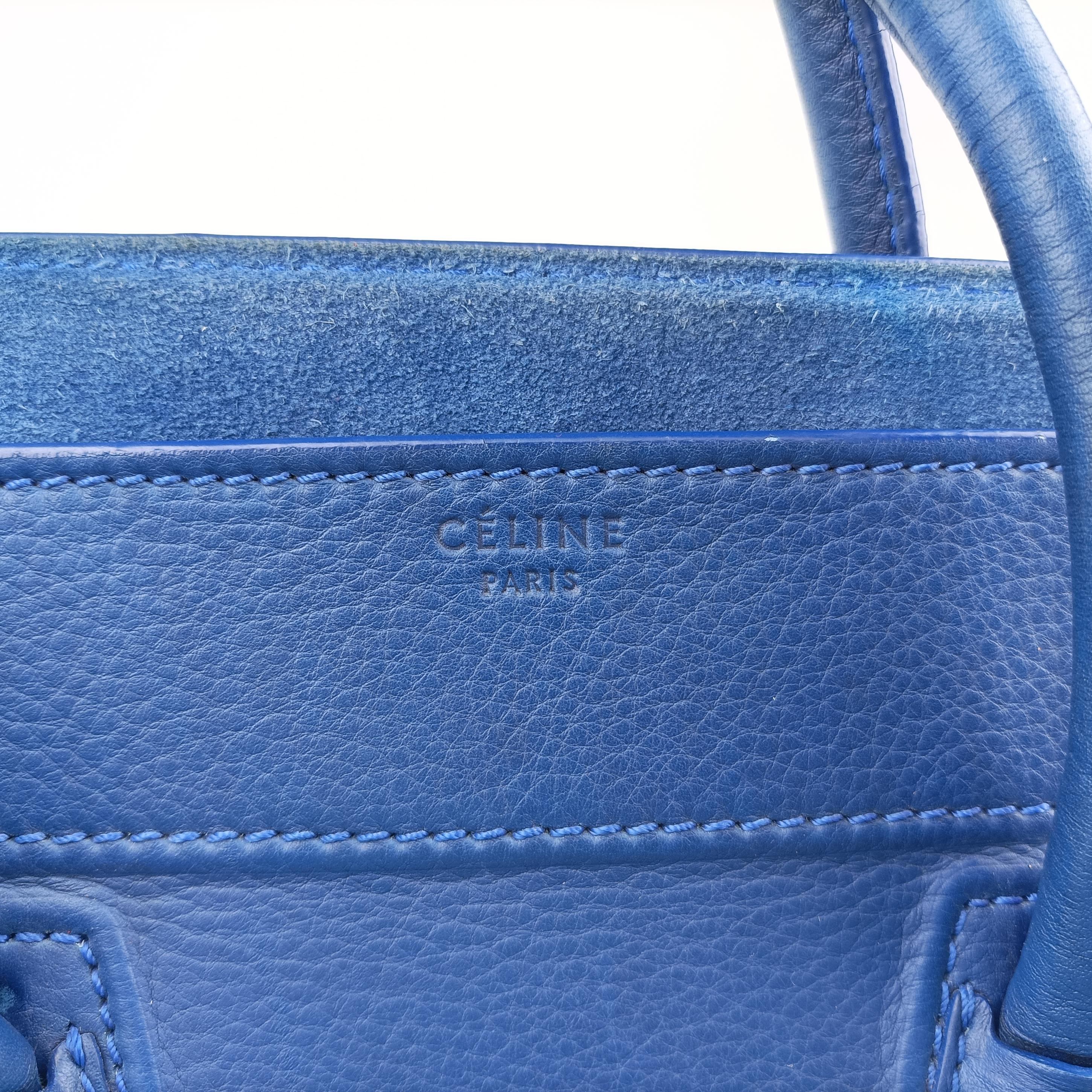 Luggage Phantom Tote Blue leather F-TB-0152ラゲージファントム トート ブルー レザー F-TB-0152