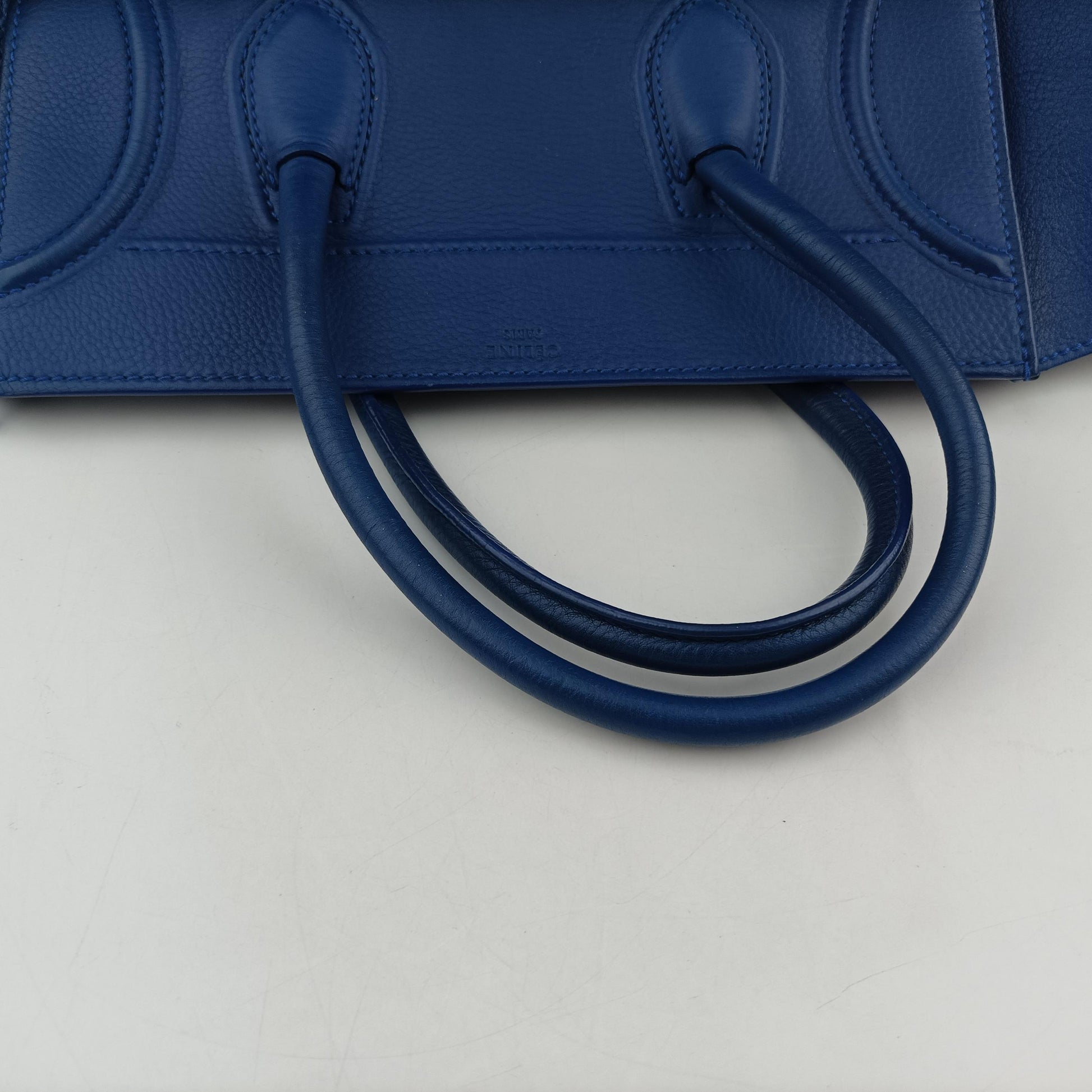 Luggage Phantom Tote Blue leather F-TB-0152ラゲージファントム トート ブルー レザー F-TB-0152