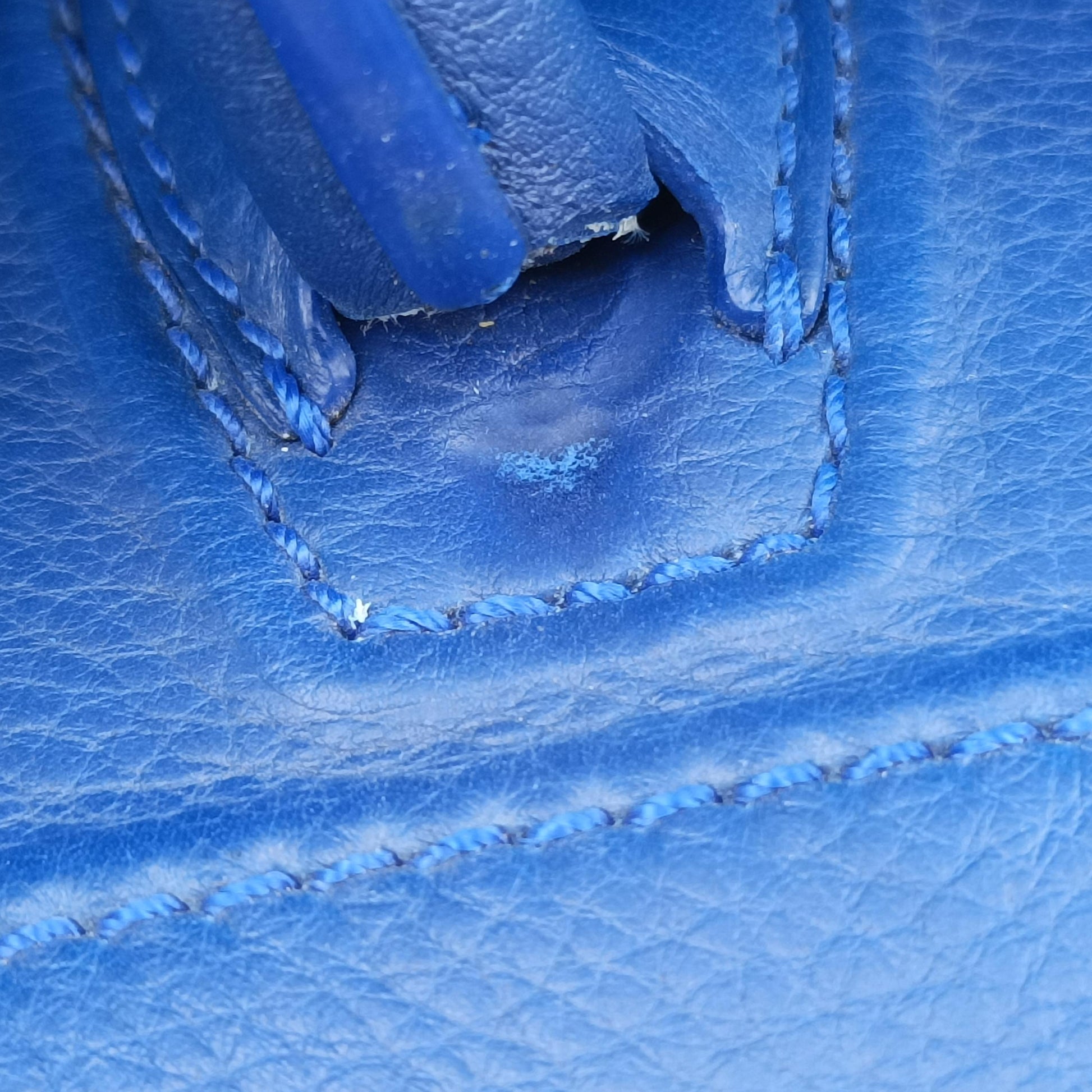 Luggage Phantom Tote Blue leather F-TB-0152ラゲージファントム トート ブルー レザー F-TB-0152