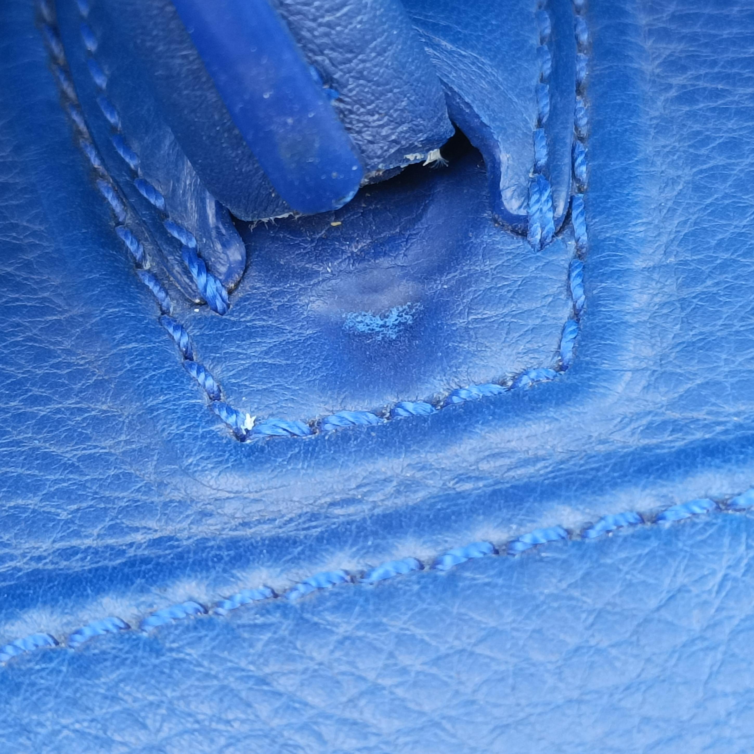 Luggage Phantom Tote Blue leather F-TB-0152ラゲージファントム トート ブルー レザー F-TB-0152