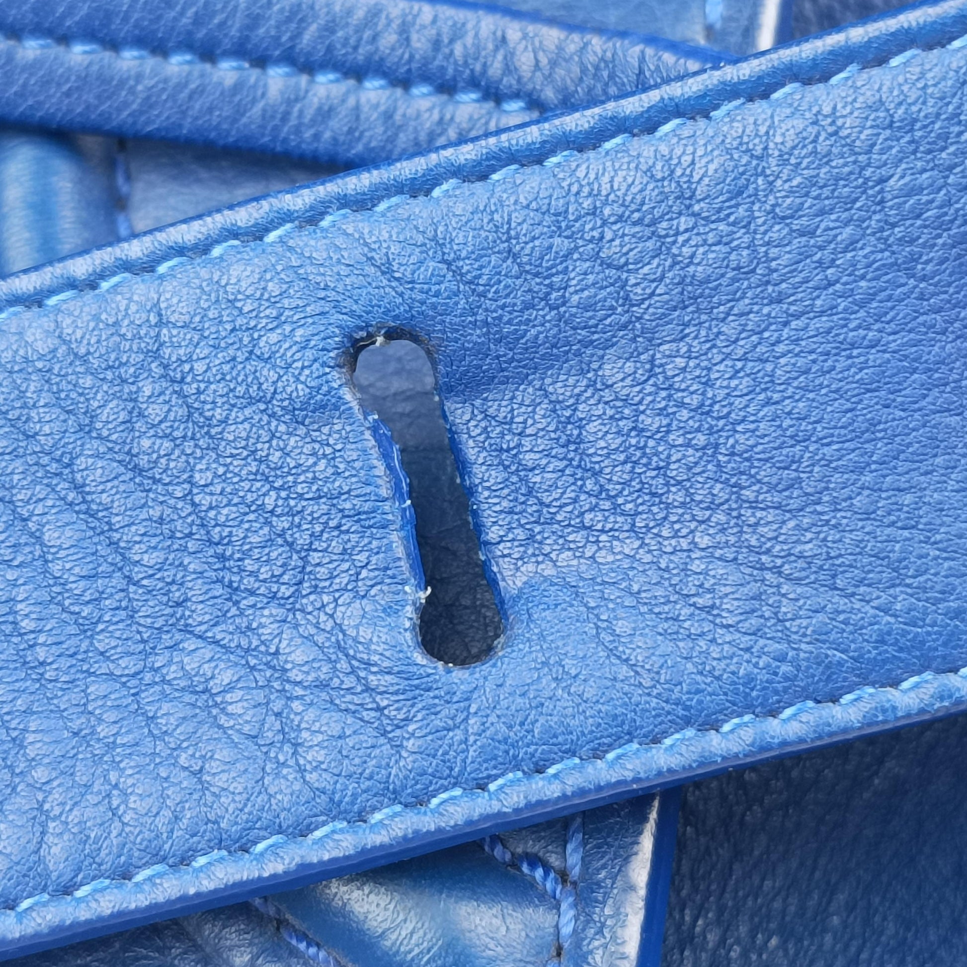 Luggage Phantom Tote Blue leather F-TB-0152ラゲージファントム トート ブルー レザー F-TB-0152