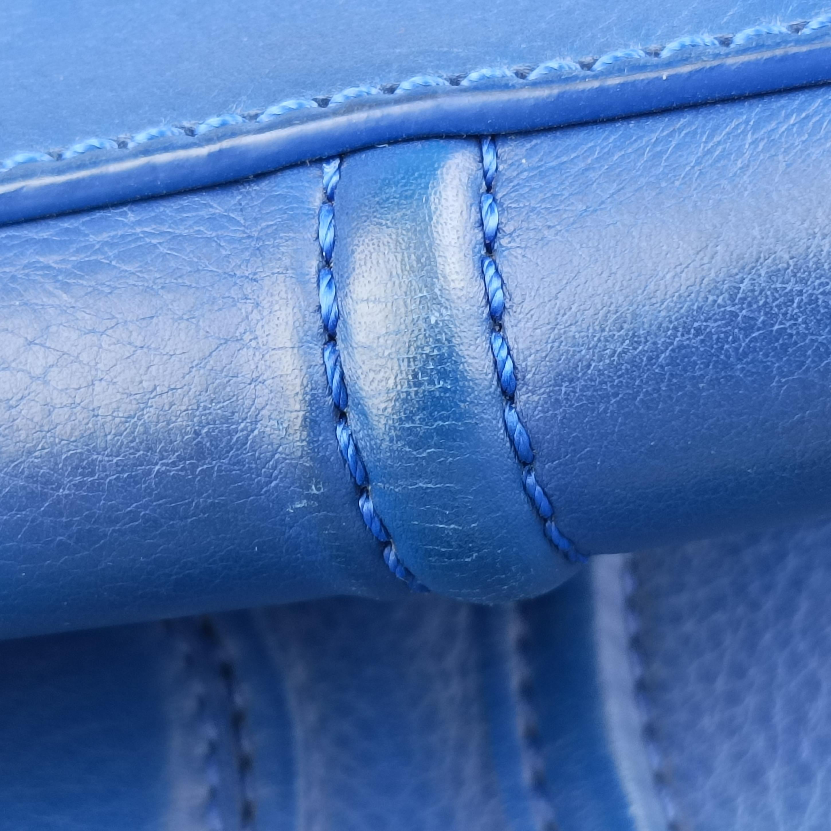 Luggage Phantom Tote Blue leather F-TB-0152ラゲージファントム トート ブルー レザー F-TB-0152