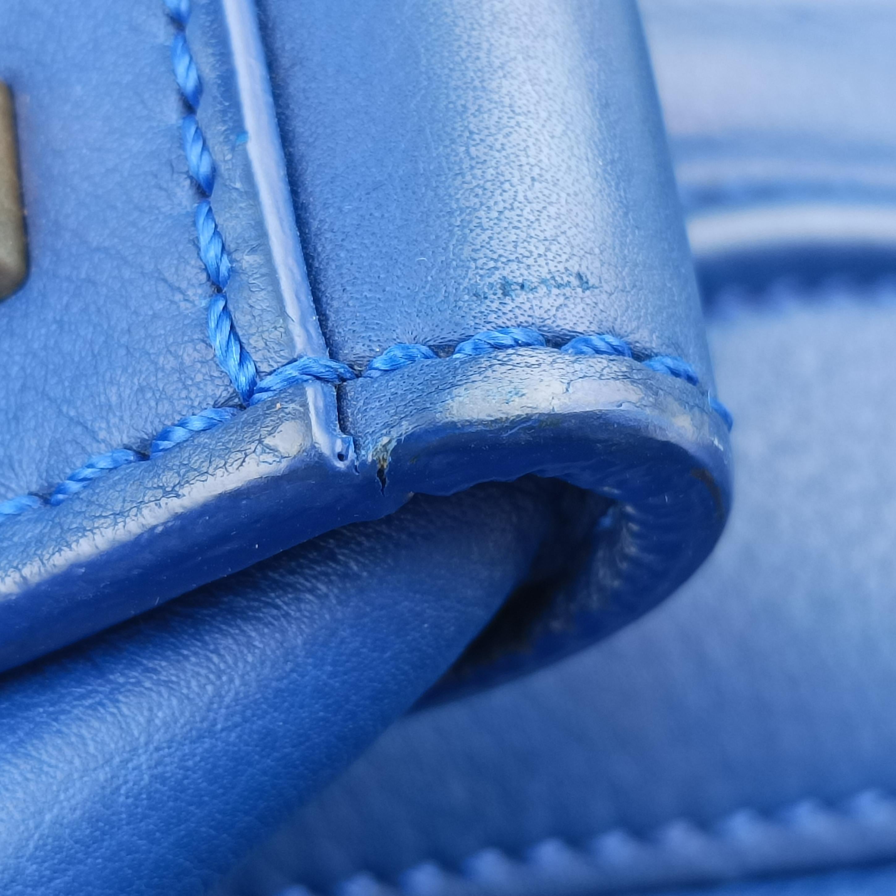 Luggage Phantom Tote Blue leather F-TB-0152ラゲージファントム トート ブルー レザー F-TB-0152