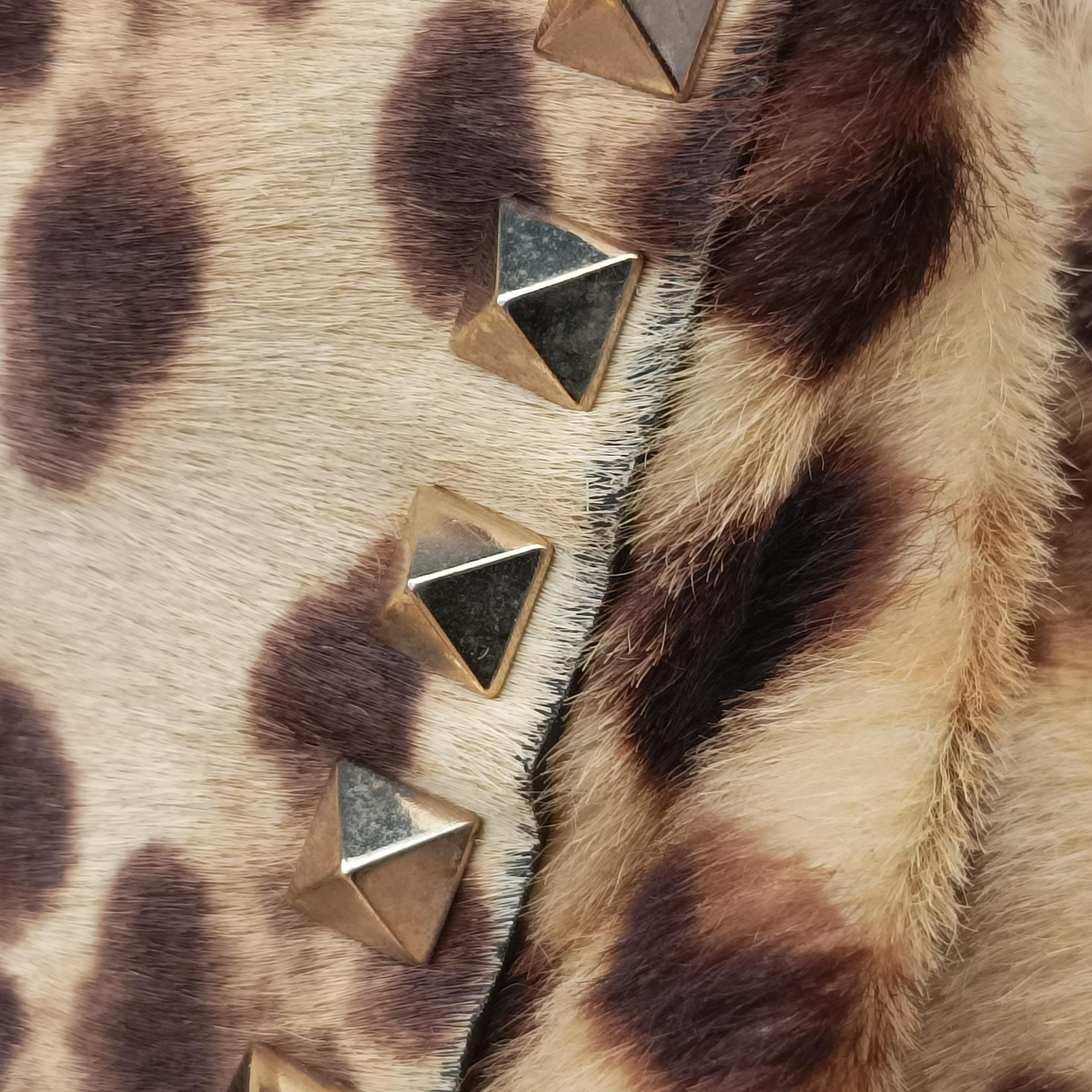 Rockstud Multicolour ponyhair BS-AWB970CGR3ロックスタッド マルチカラー ハラコ BS-AWB970CGR3