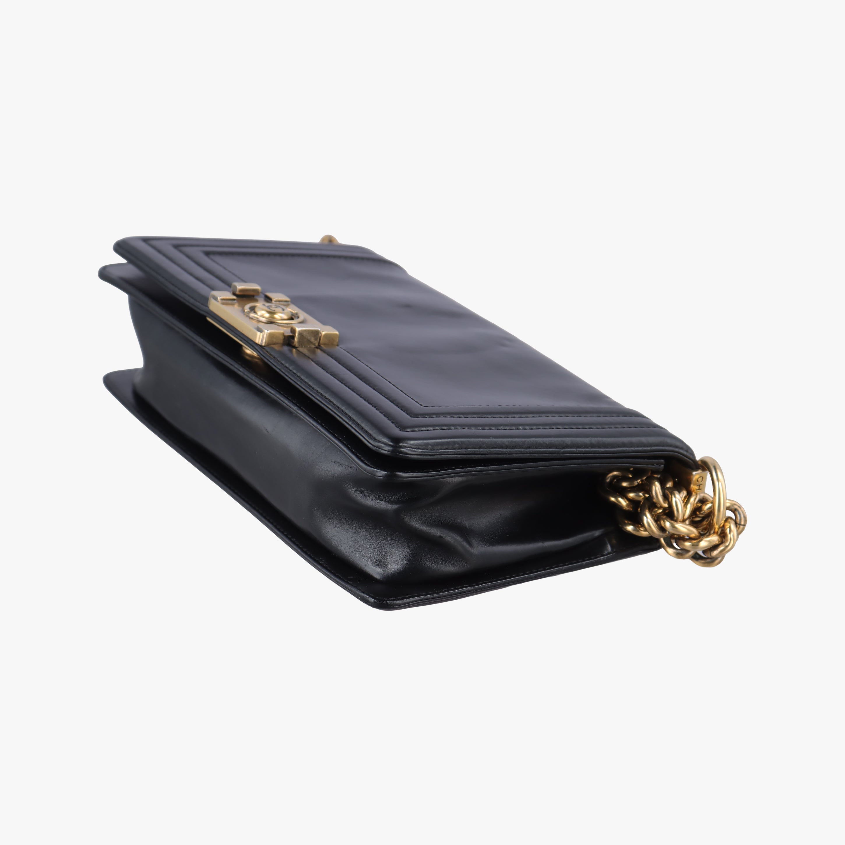 BOY CHANEL Black Leather A66713 15338488ボーイシャネル ブラック レザー A66713 15338488