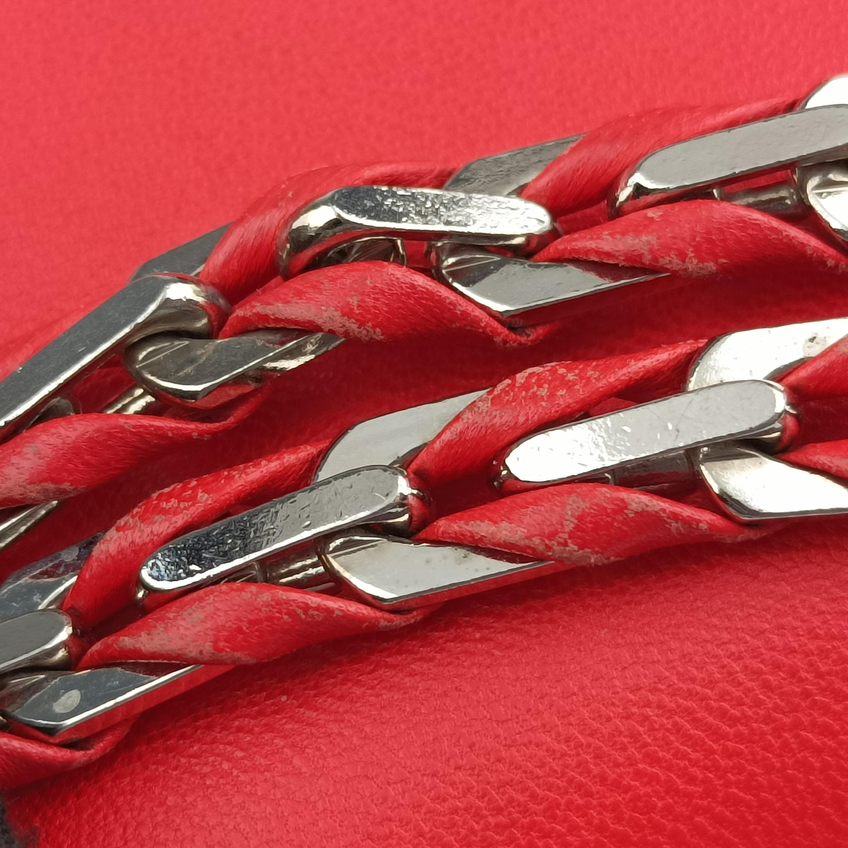 Be Baguette Red×Burgundy Leather 8BR677 8BR677-W2E-149-2566ビー バゲット レッド ×ワインレッド レザー 8BR677 8BR677-W2E-149-2566