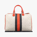 GG Supreme Joyline White x Black x Orange PVC coated canvas×leather 189895 A1882716GGスプリーム ジョイライン ホワイト×ブラック×オレンジ PVCコーティングキャンバス×レザー 189895 A1882716
